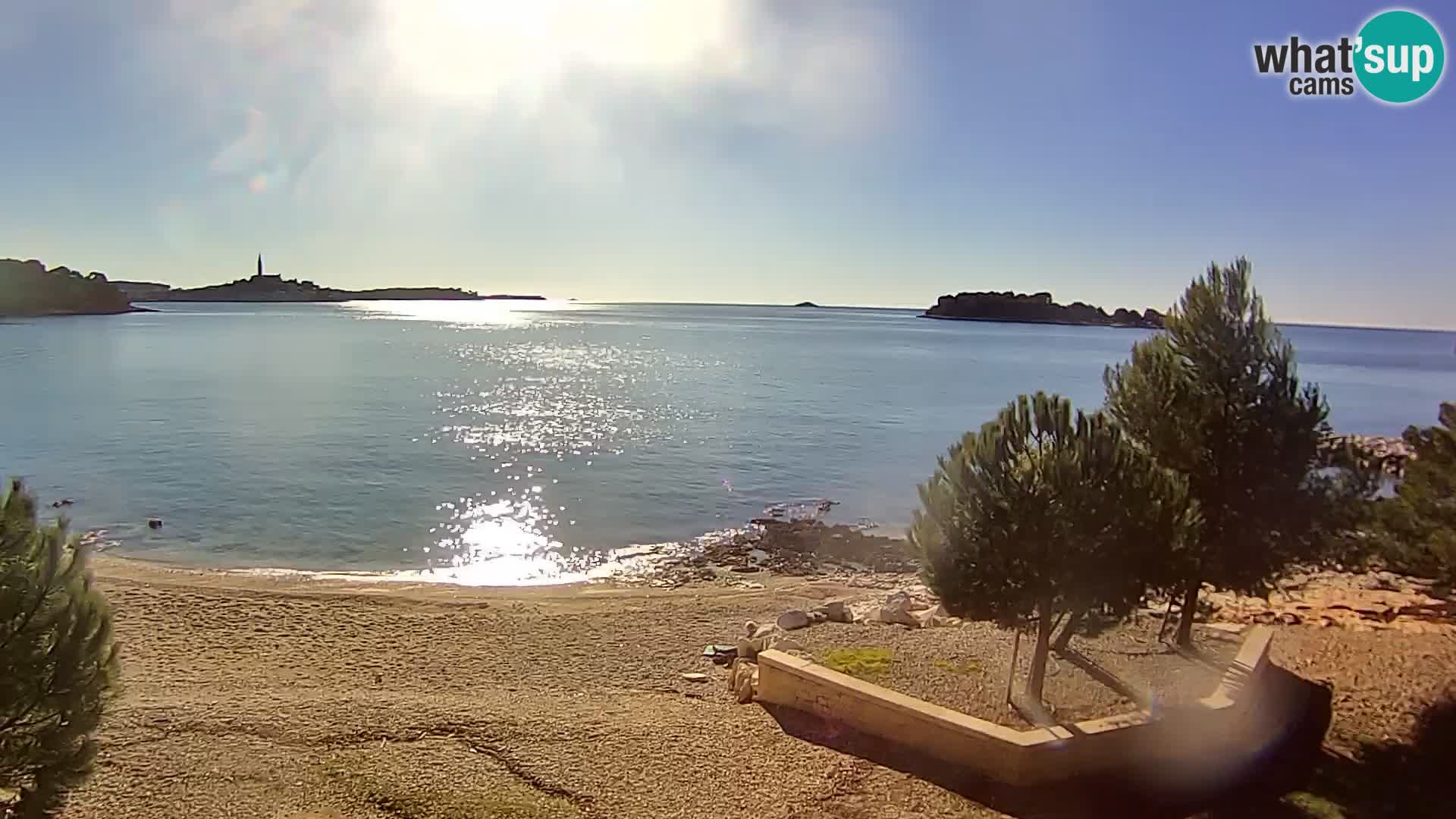 Spletna kamera plaža Borik Rovinj