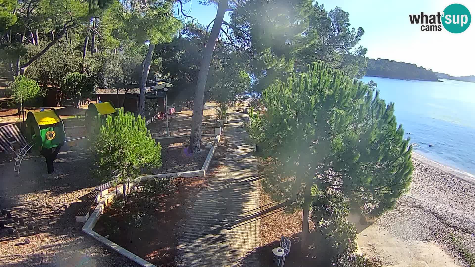 Camera en vivo Borik playa Rovinj – Istria