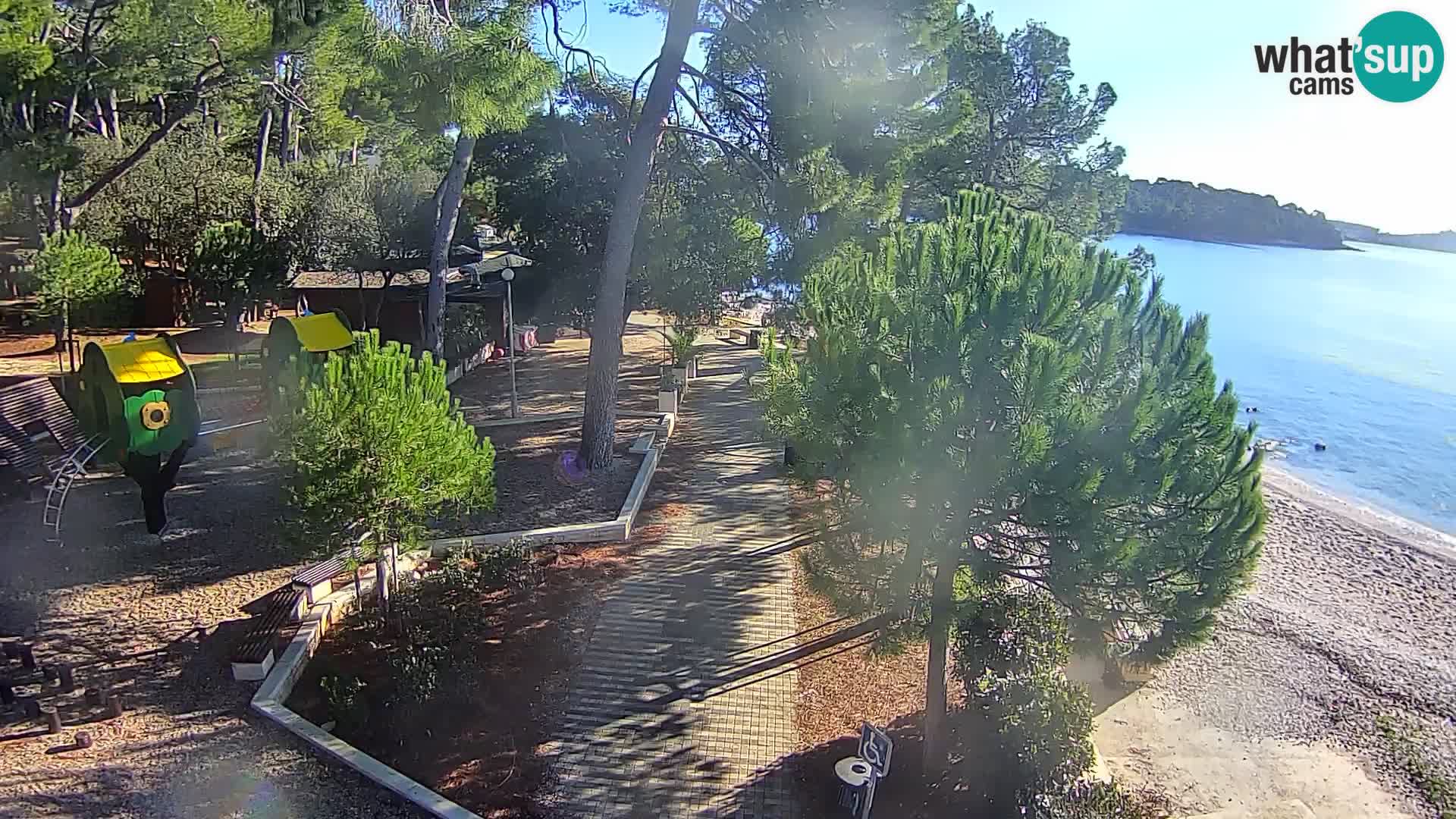 Spletna kamera plaža Borik Rovinj