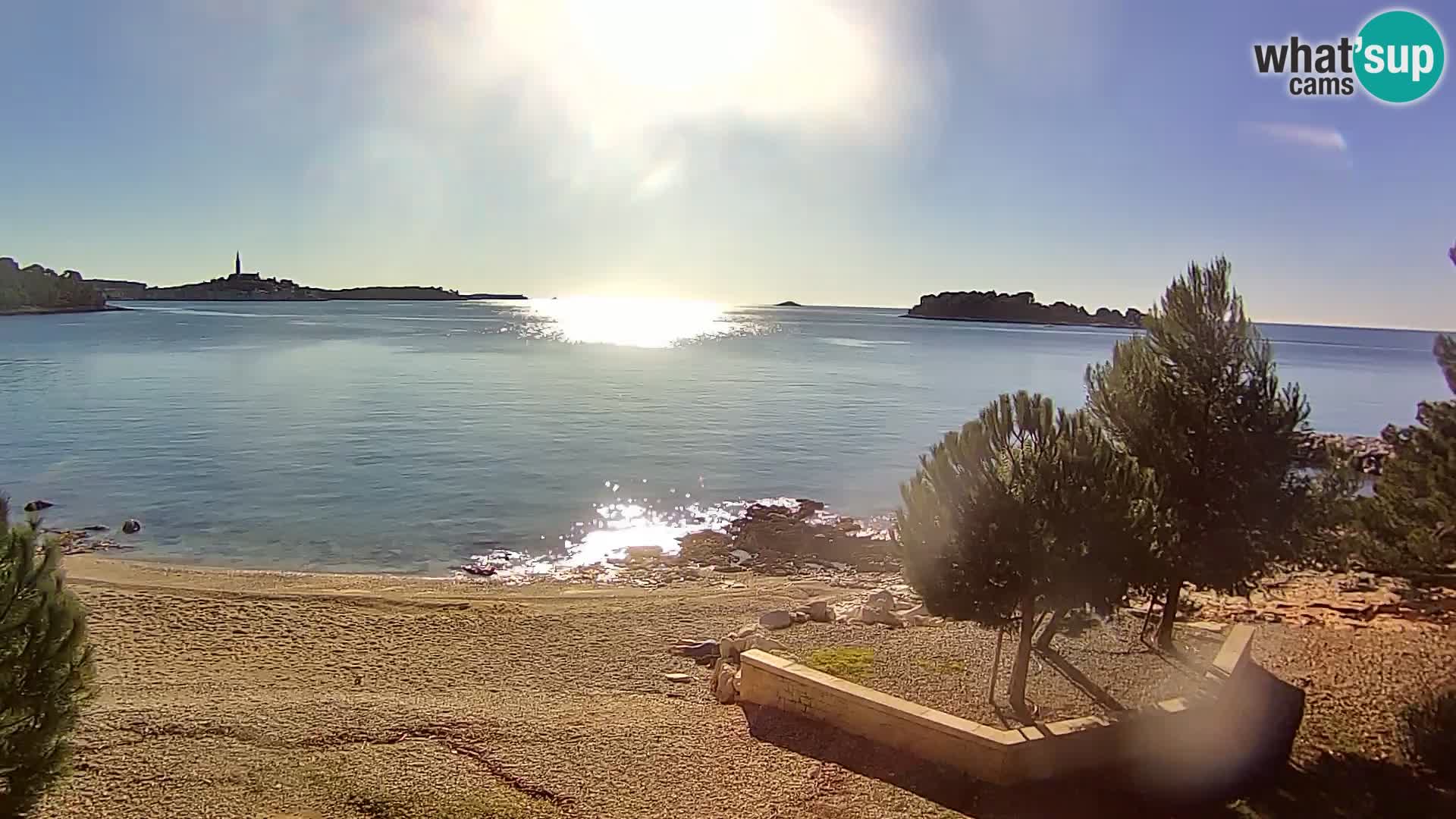 Spletna kamera plaža Borik Rovinj