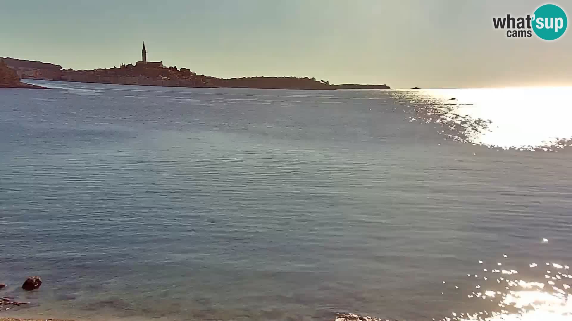 Spletna kamera plaža Borik Rovinj