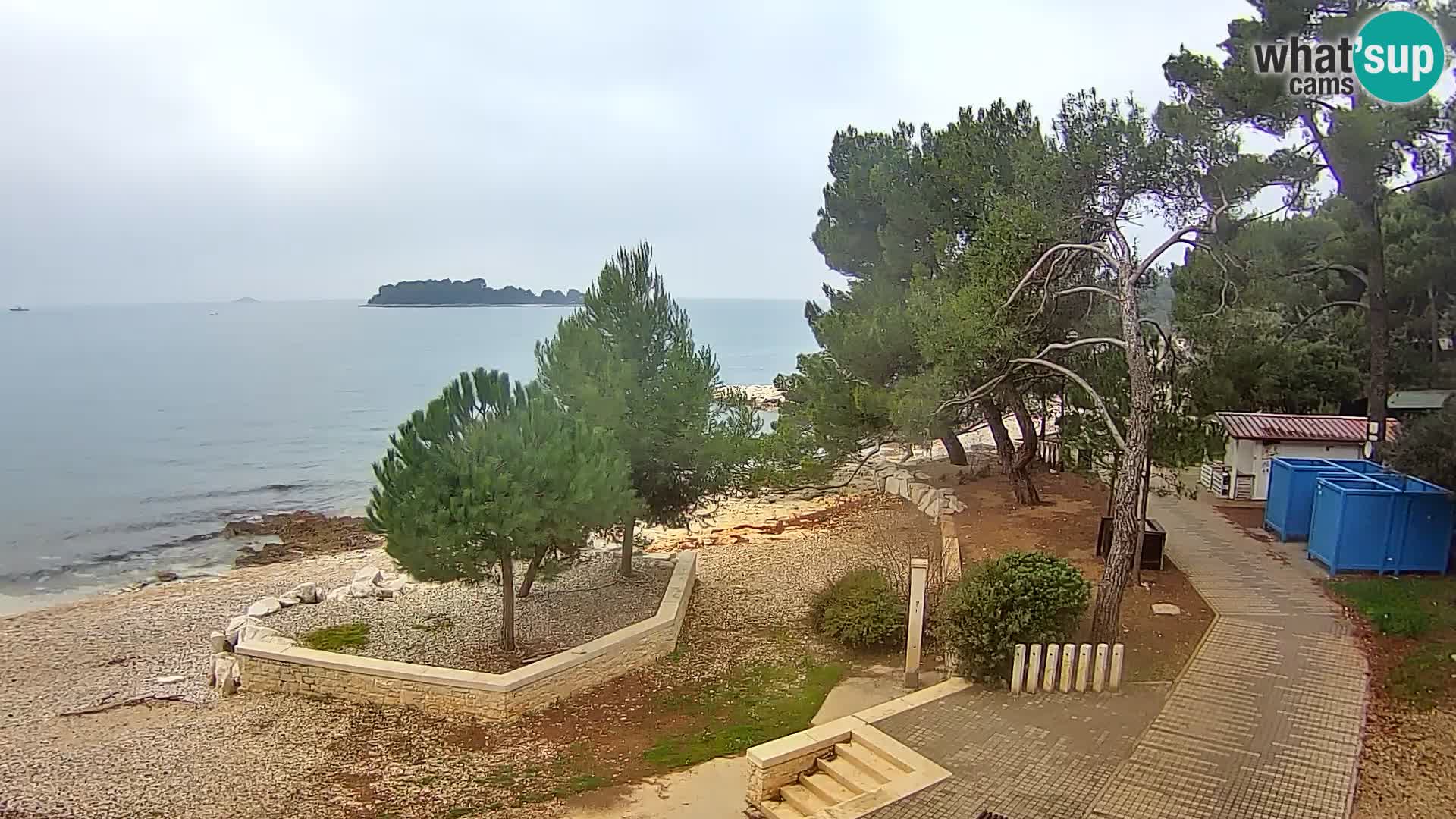 Web kamera Borik plaža Rovinj – Istra