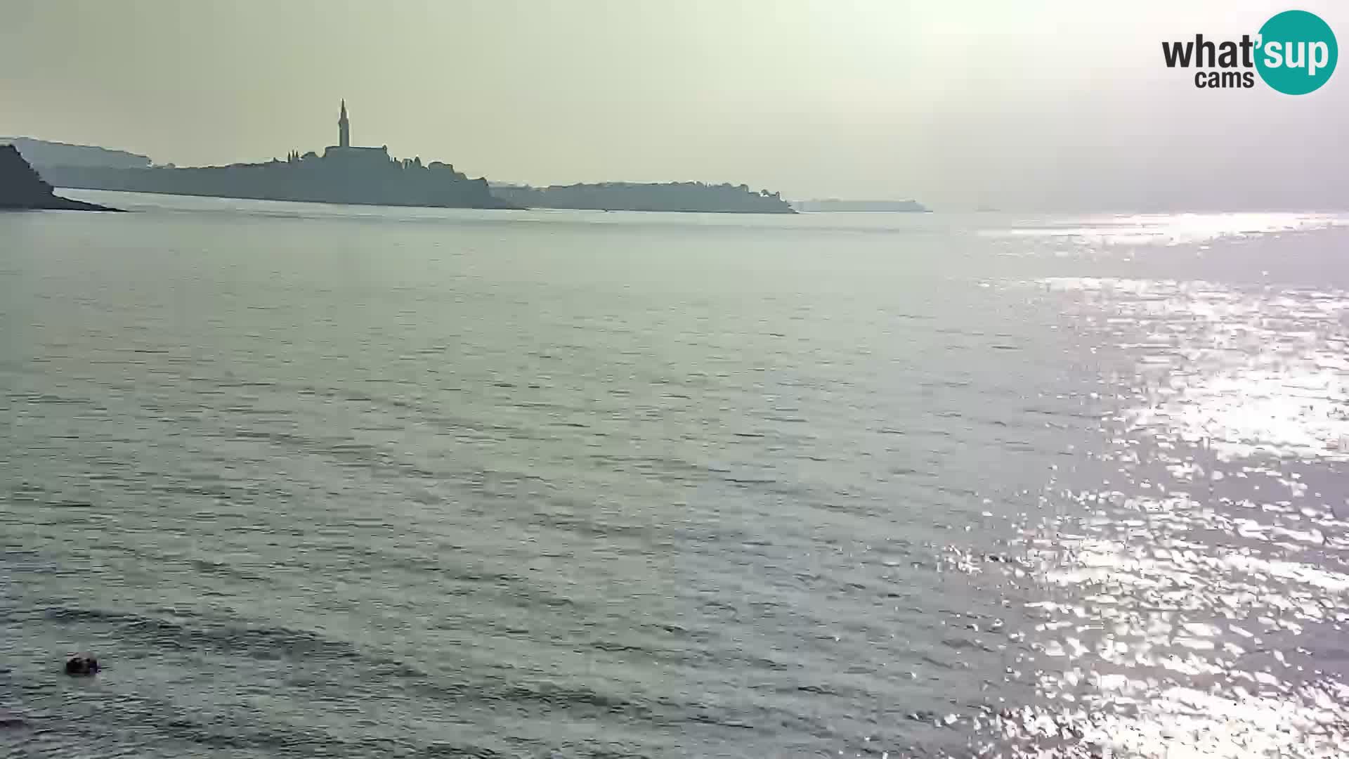 Spletna kamera plaža Borik Rovinj