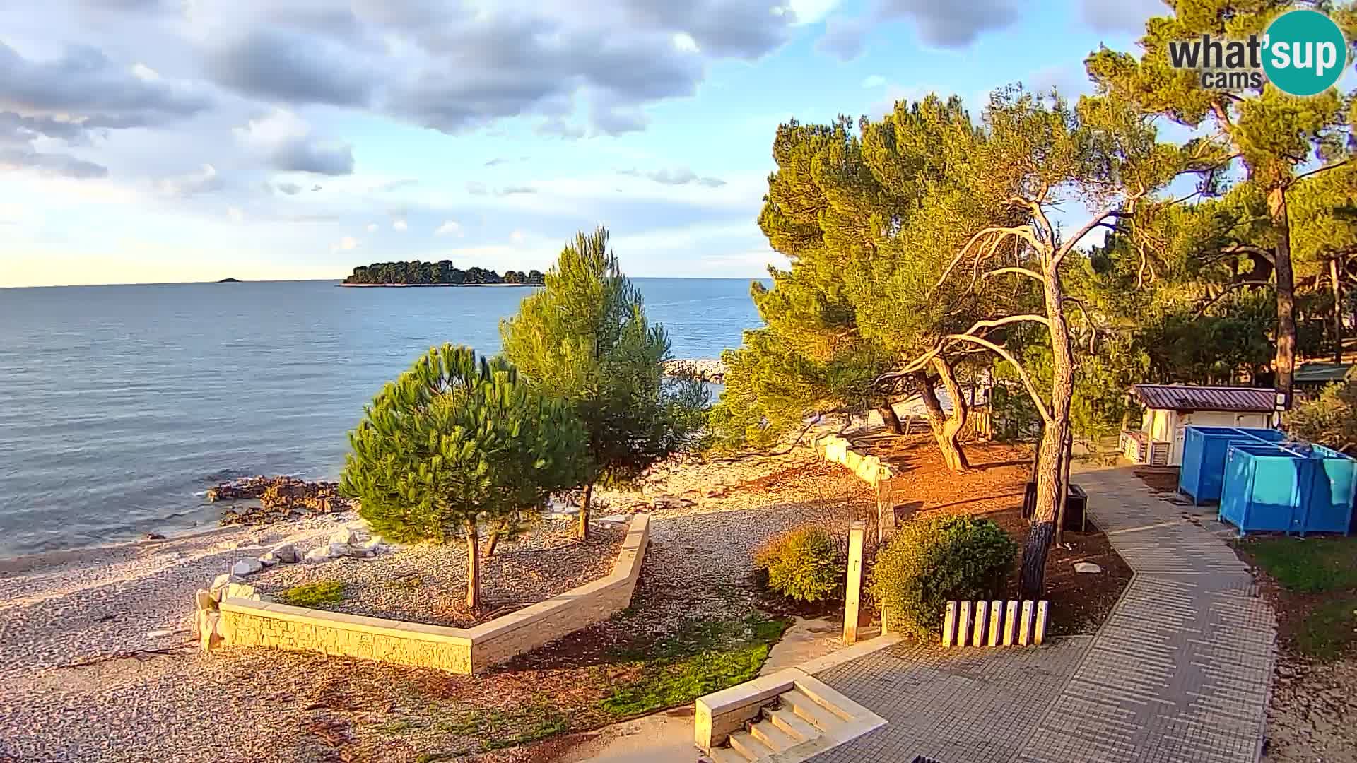 Webcam Borik Strand Rovinj – Istrien