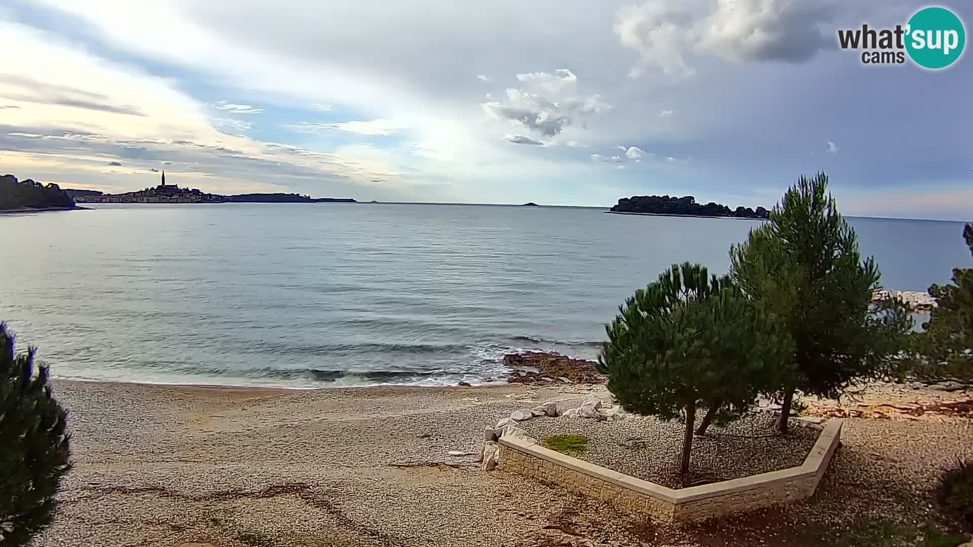 Spletna kamera plaža Borik Rovinj