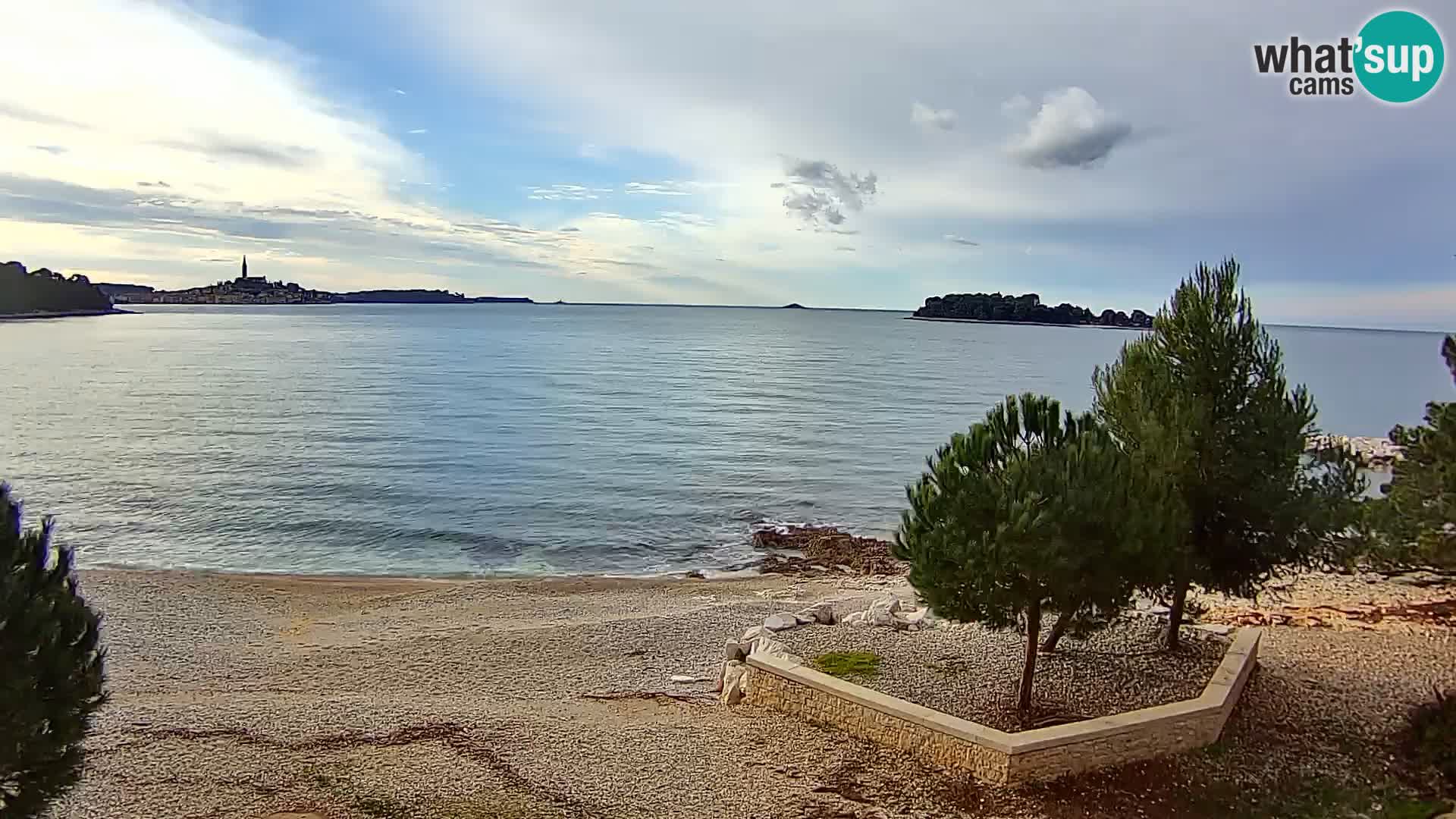 Spletna kamera plaža Borik Rovinj