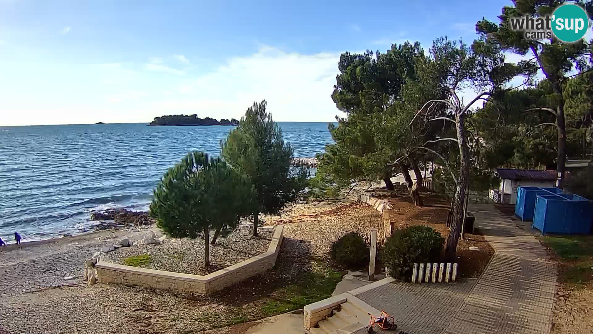 Webcam Borik Strand Rovinj – Istrien