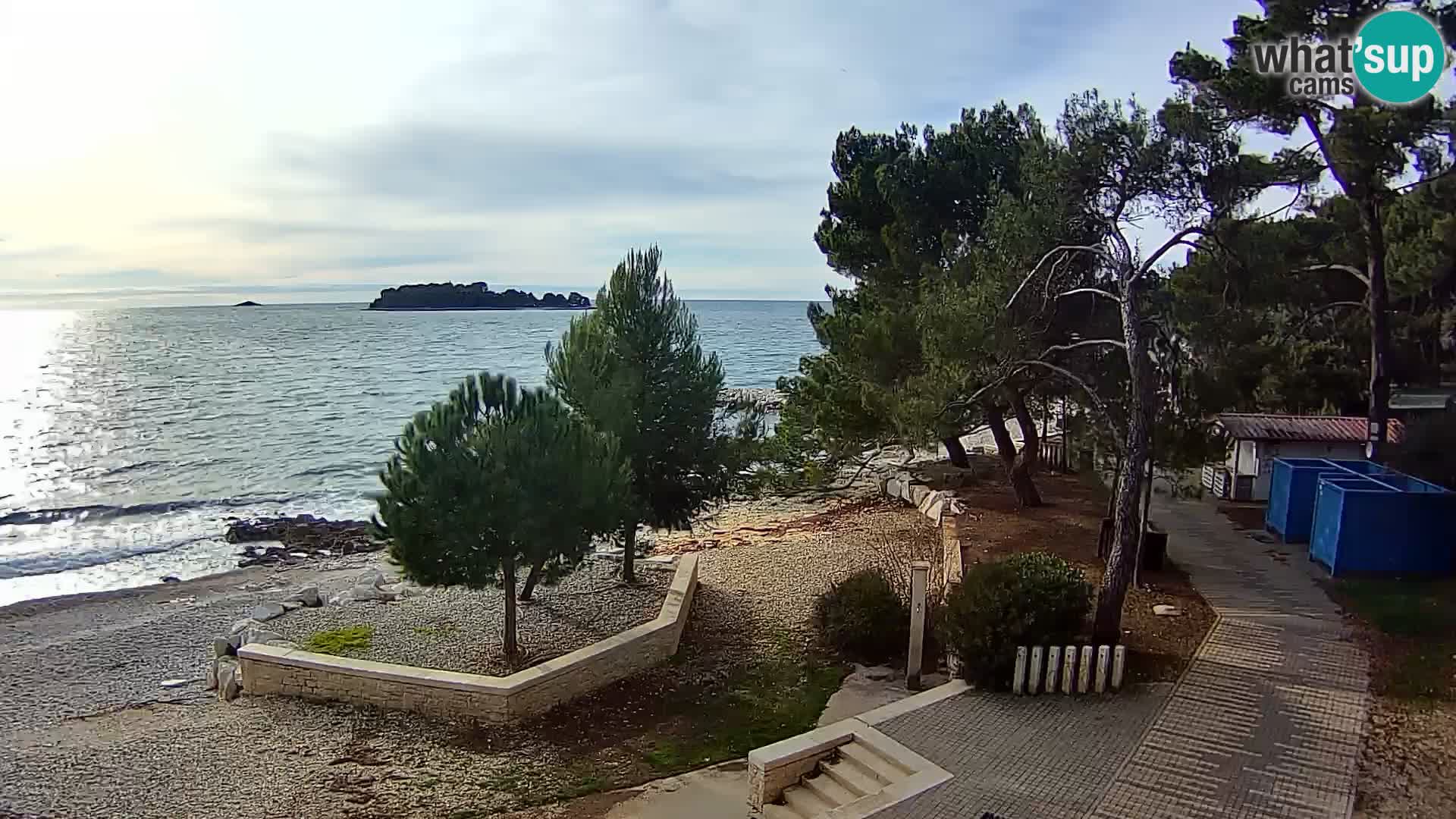 Livecam Borik plage Rovinj – Istrie