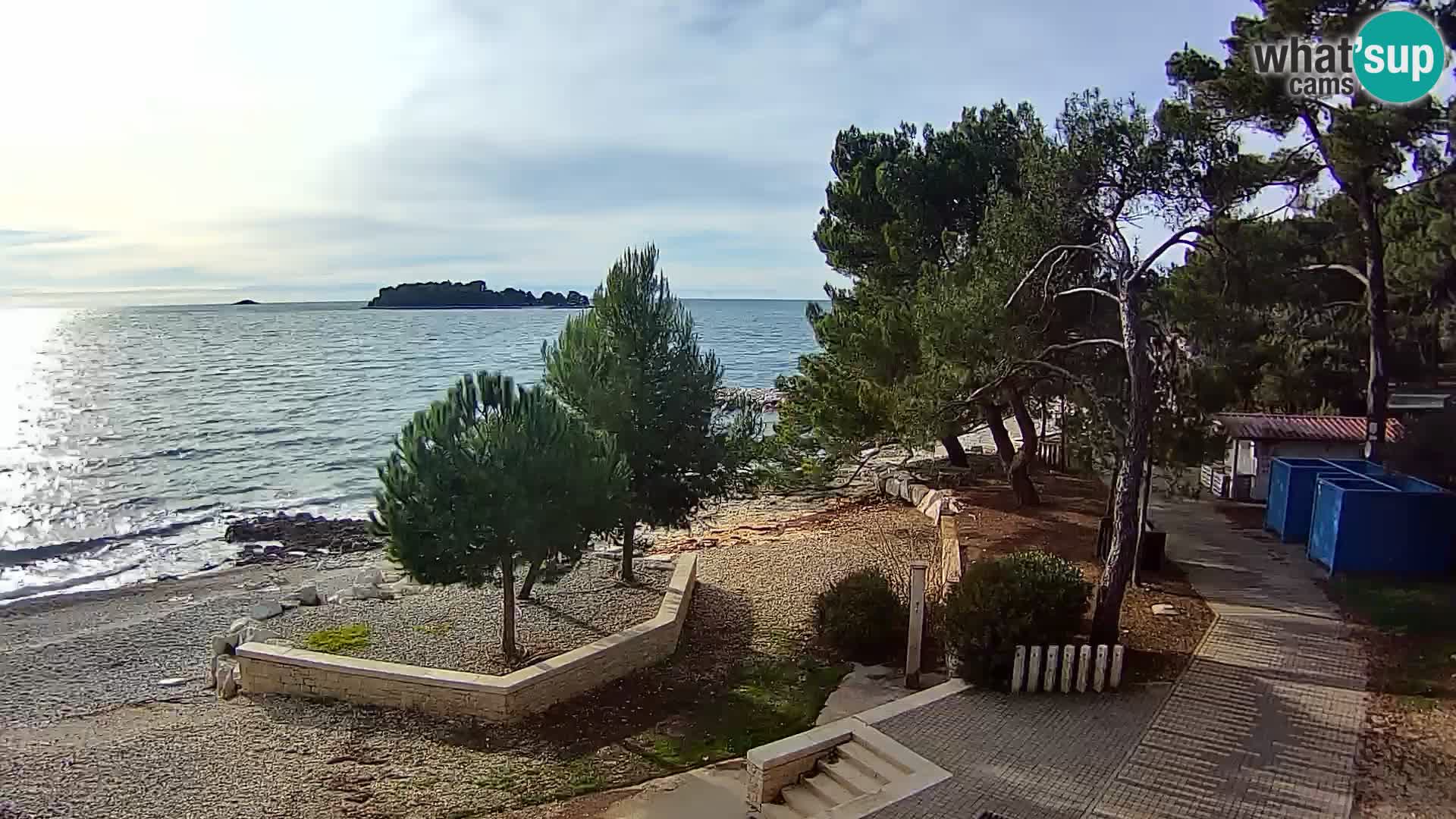 Livecam Borik plage Rovinj – Istrie