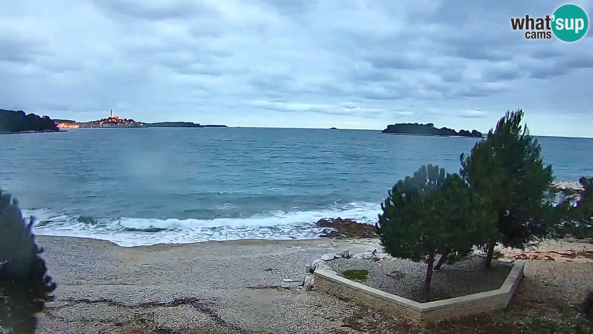 Camera en vivo Borik playa Rovinj – Istria