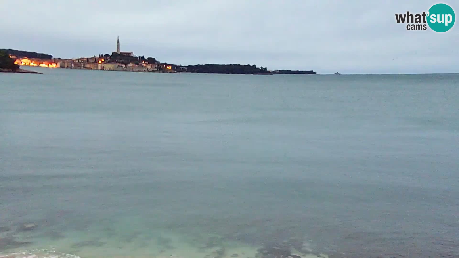 Spletna kamera plaža Borik Rovinj