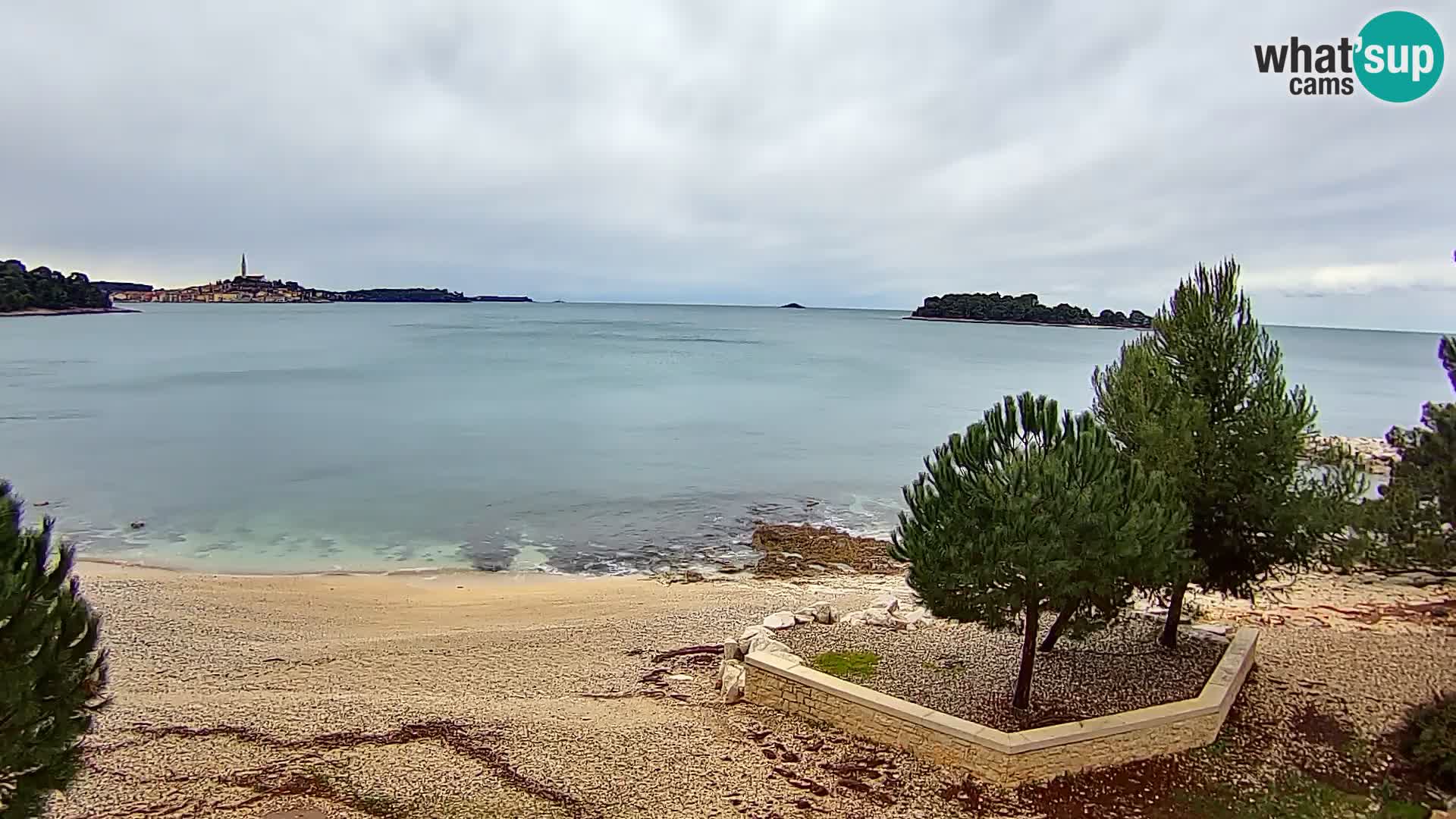 Livecam Borik plage Rovinj – Istrie