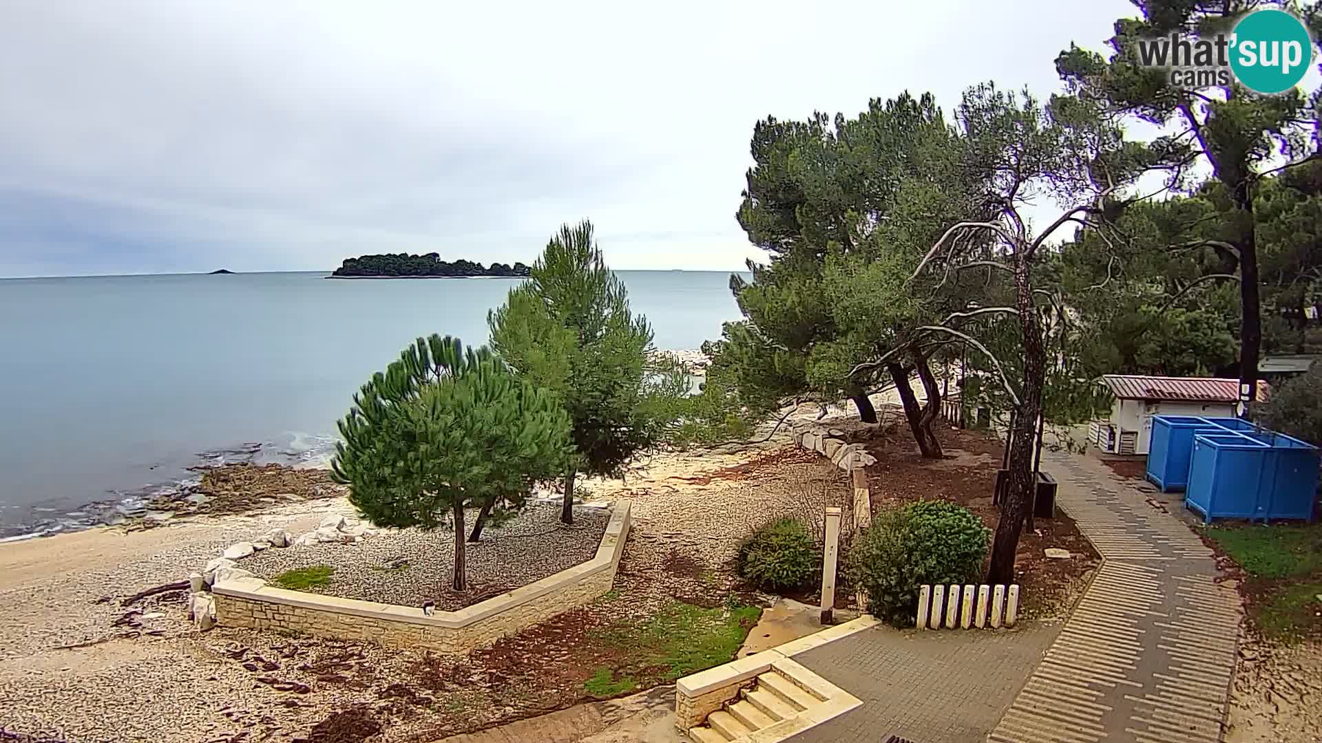 Livecam Borik plage Rovinj – Istrie