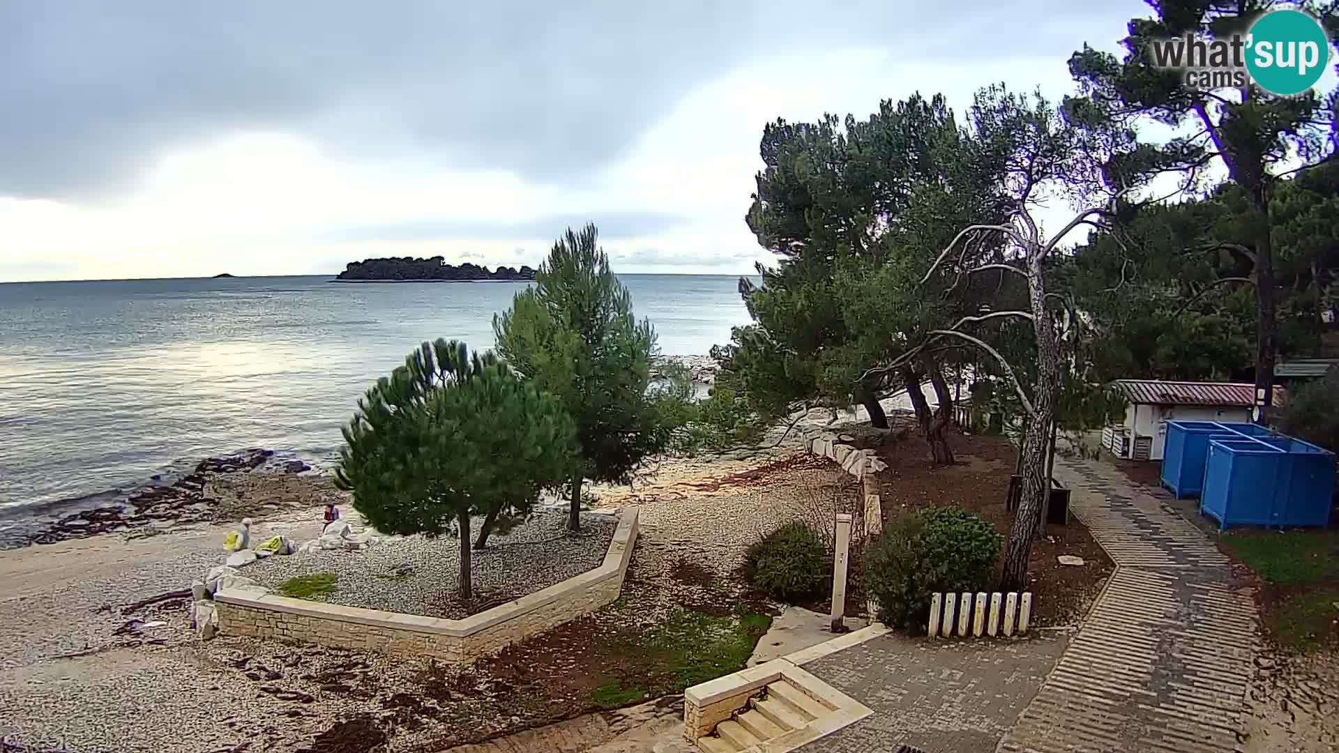 Livecam Borik plage Rovinj – Istrie