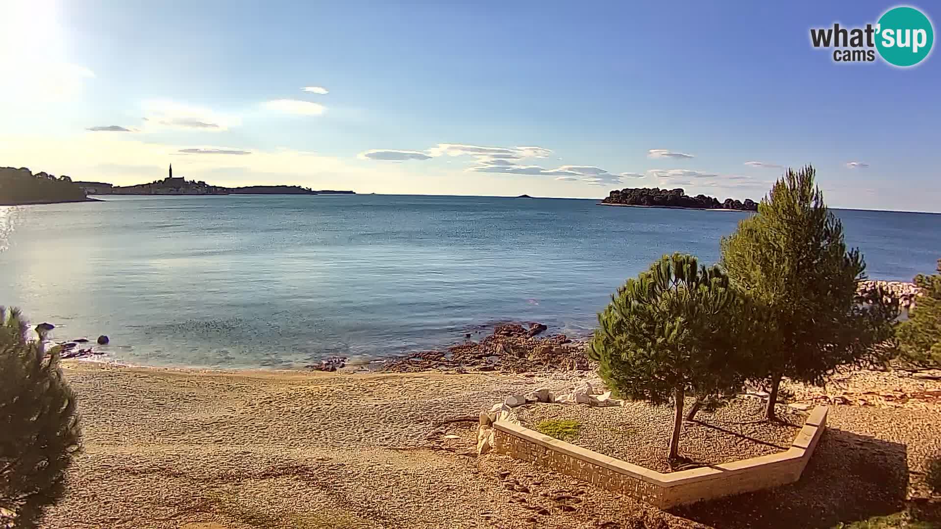 Web kamera Borik plaža Rovinj – Istra