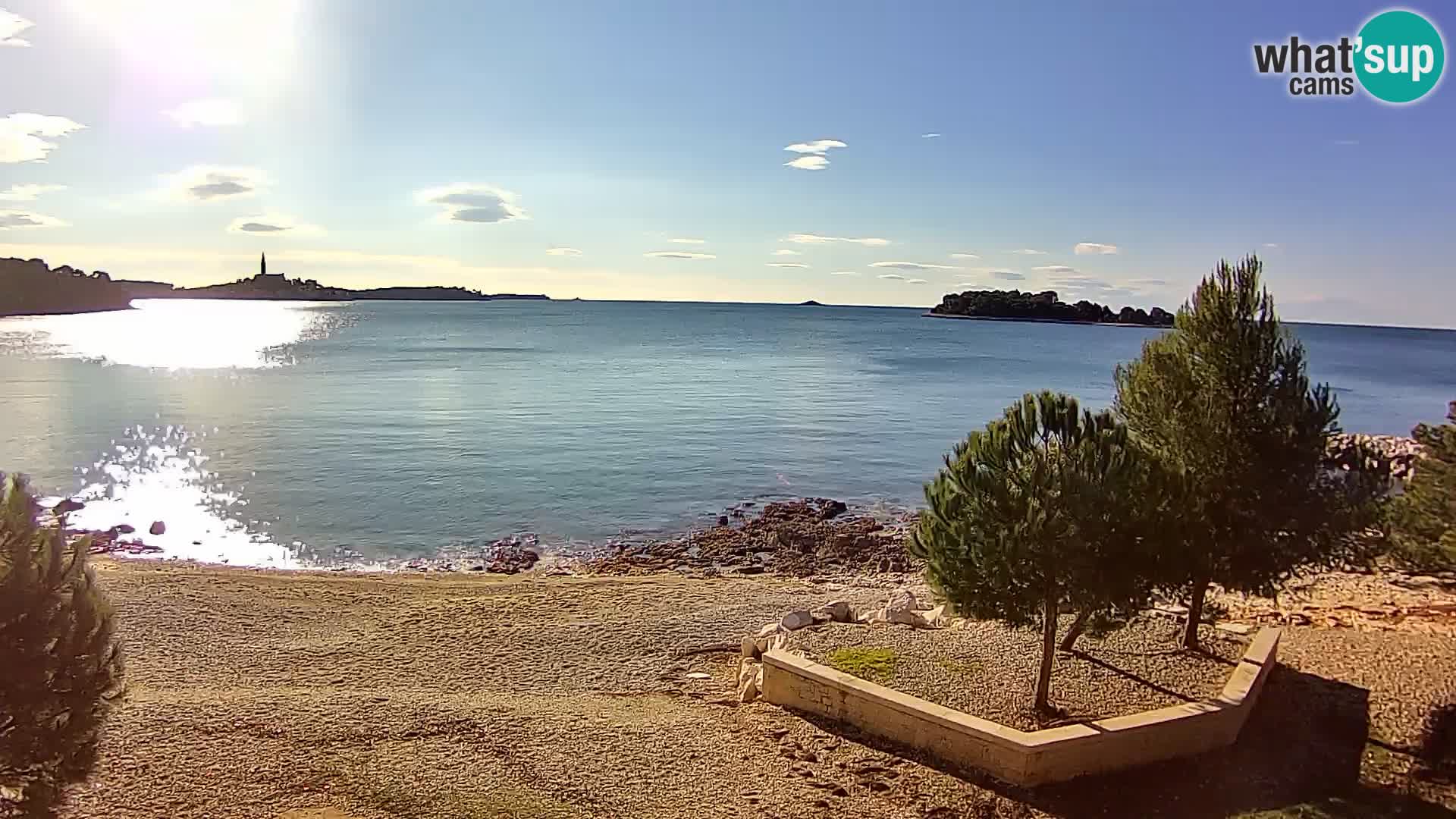 Webcam Spiaggia Borik a Rovigno – Istria