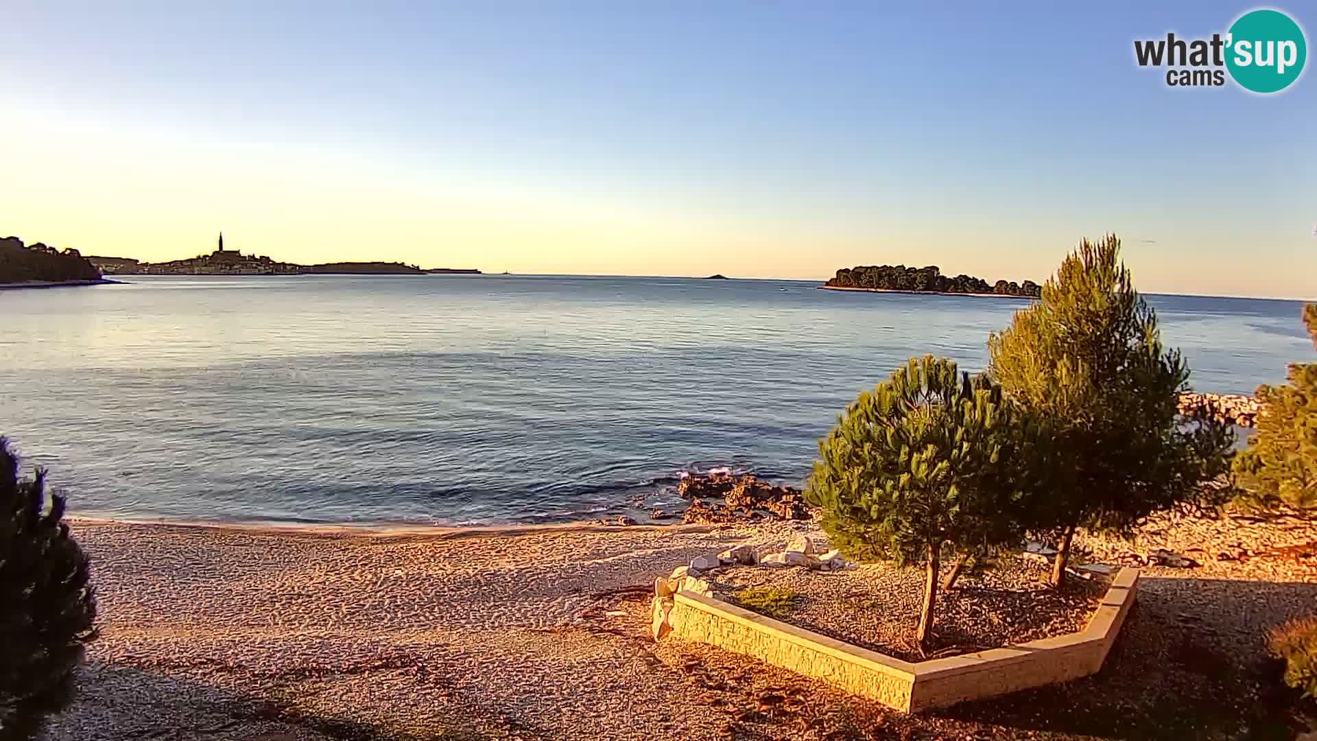 Livecam Borik plage Rovinj – Istrie