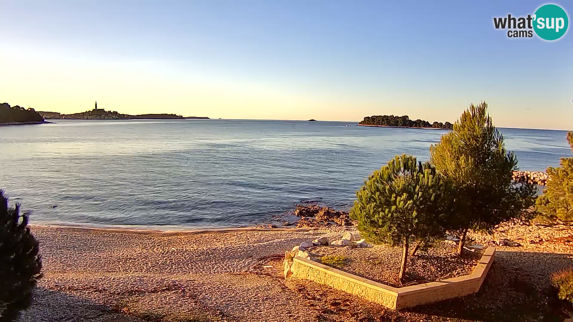 Web kamera Borik plaža Rovinj – Istra