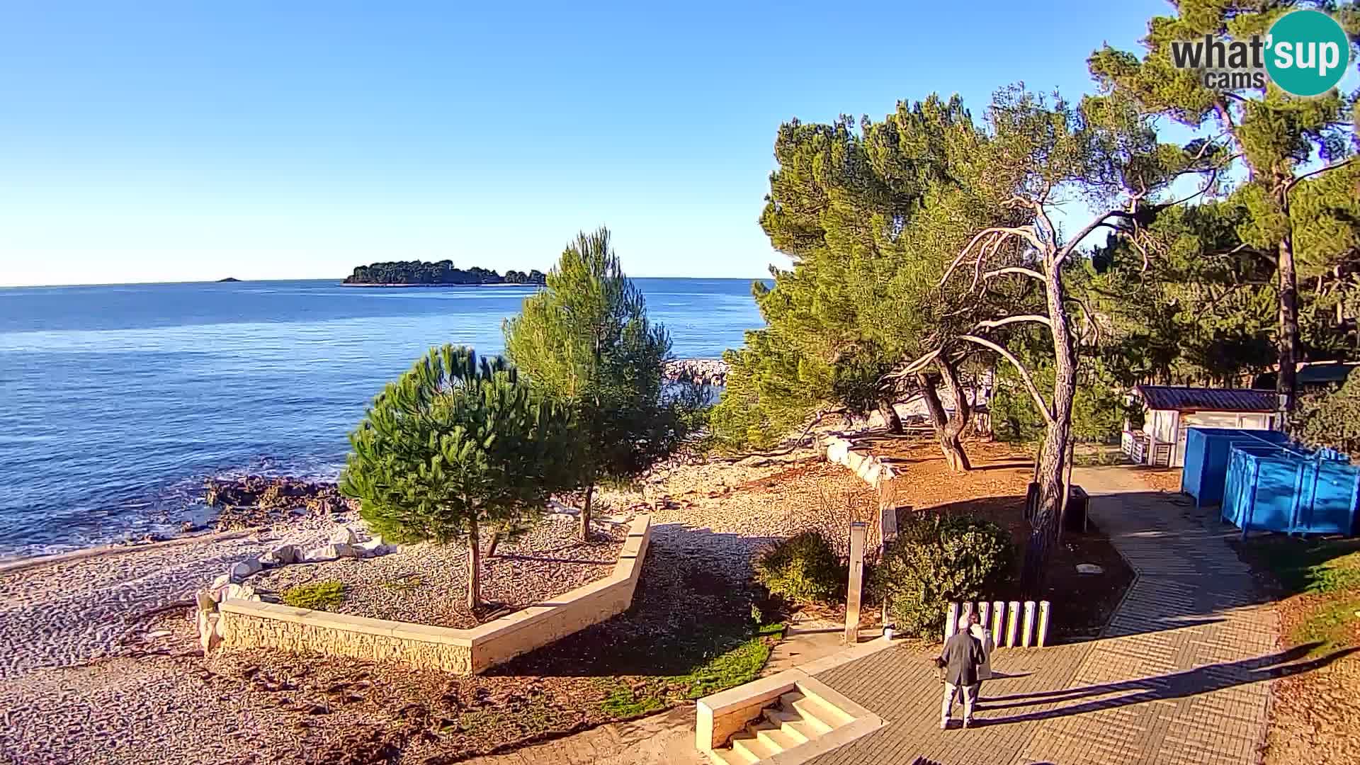 Livecam Borik plage Rovinj – Istrie