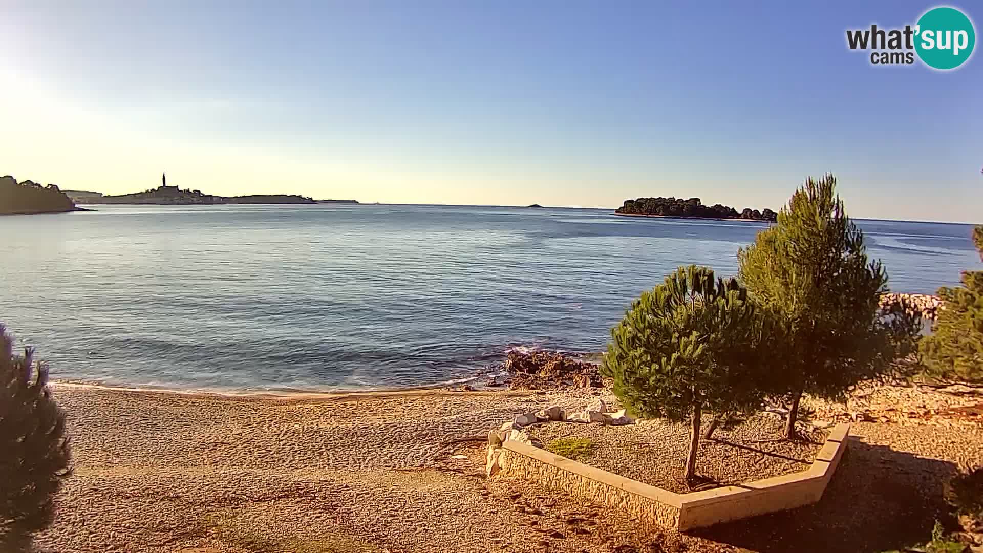 Livecam Borik plage Rovinj – Istrie