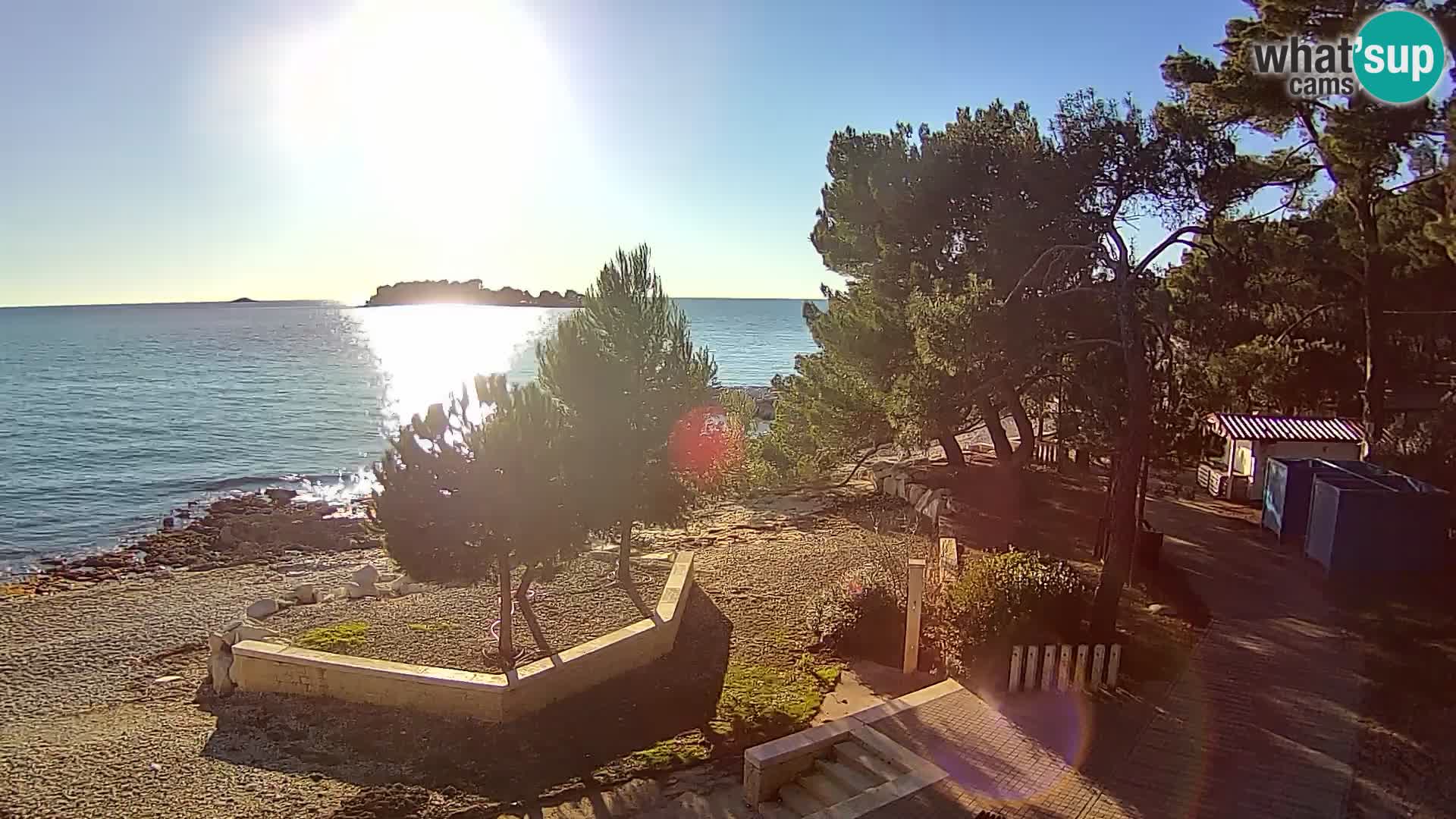 Livecam Borik plage Rovinj – Istrie