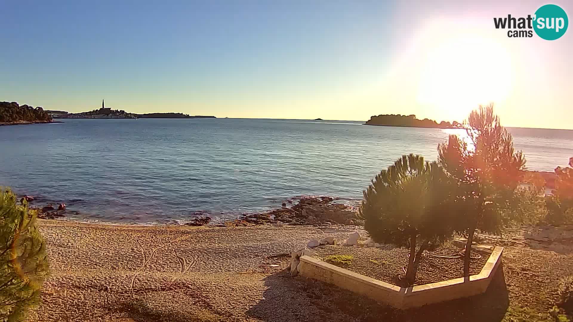 Livecam Borik plage Rovinj – Istrie