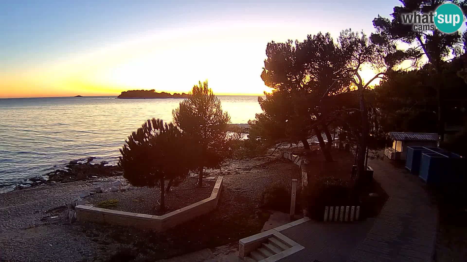 Livecam Borik plage Rovinj – Istrie