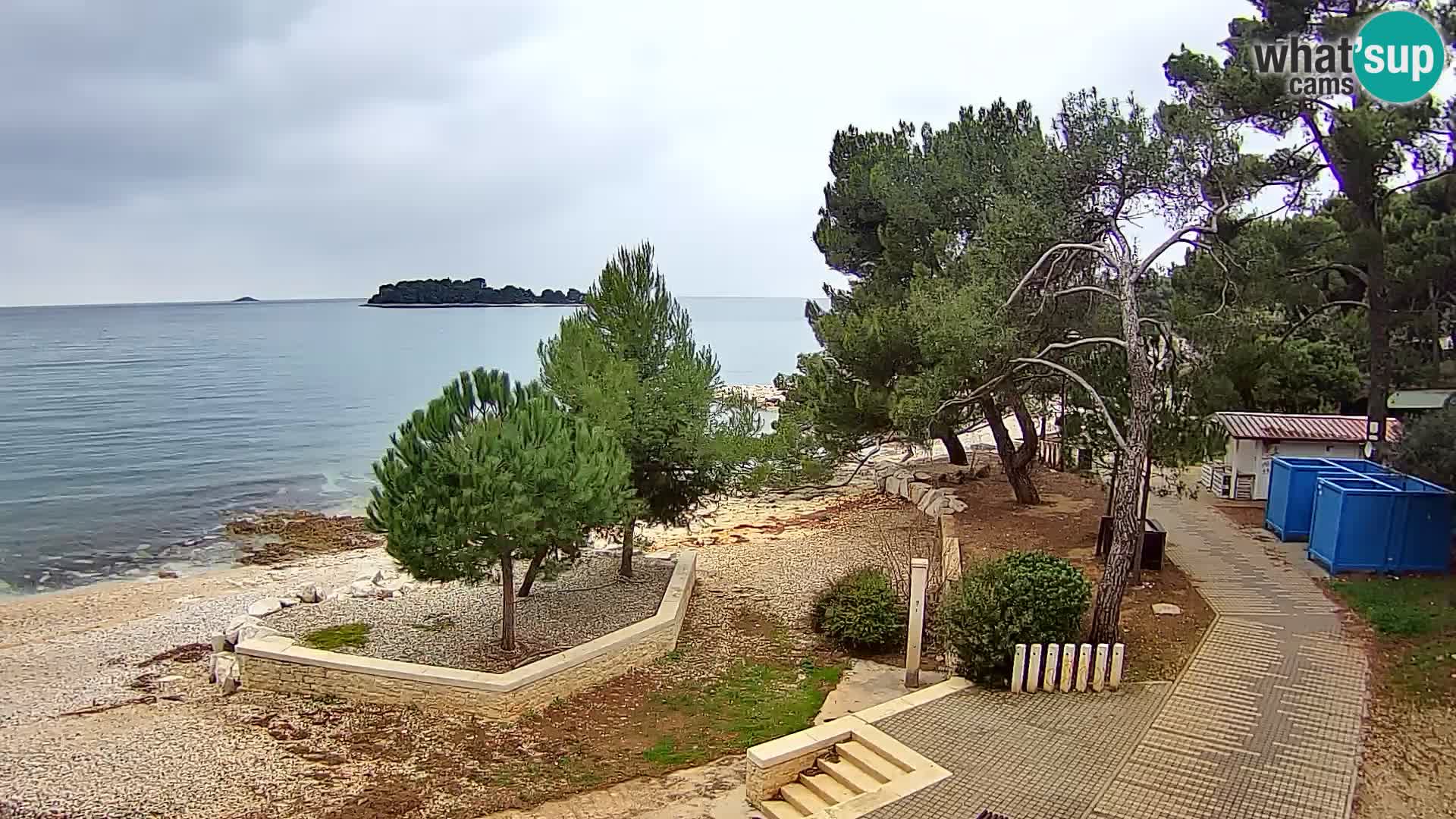 Web kamera Borik plaža Rovinj – Istra