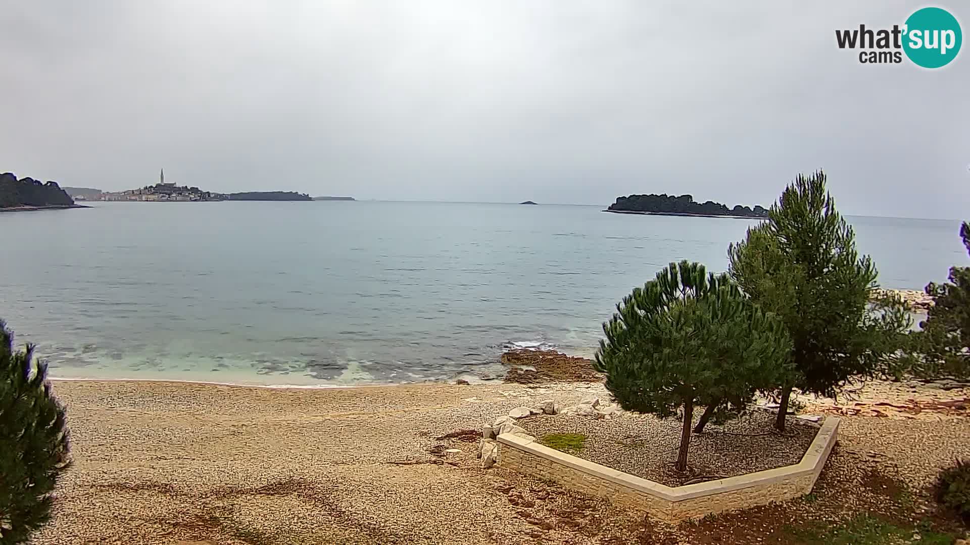 Webcam Spiaggia Borik a Rovigno – Istria