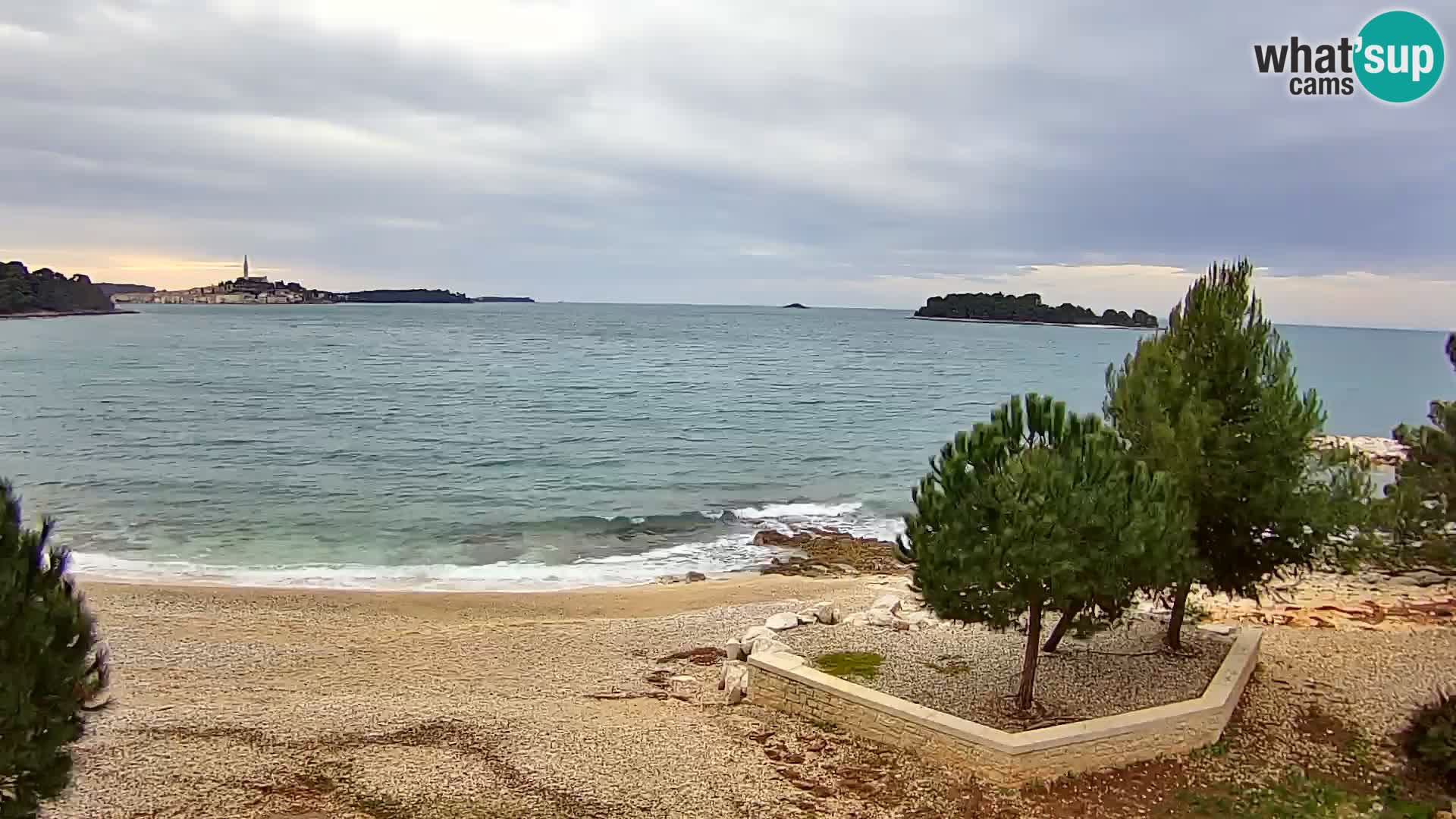 Livecam Borik plage Rovinj – Istrie