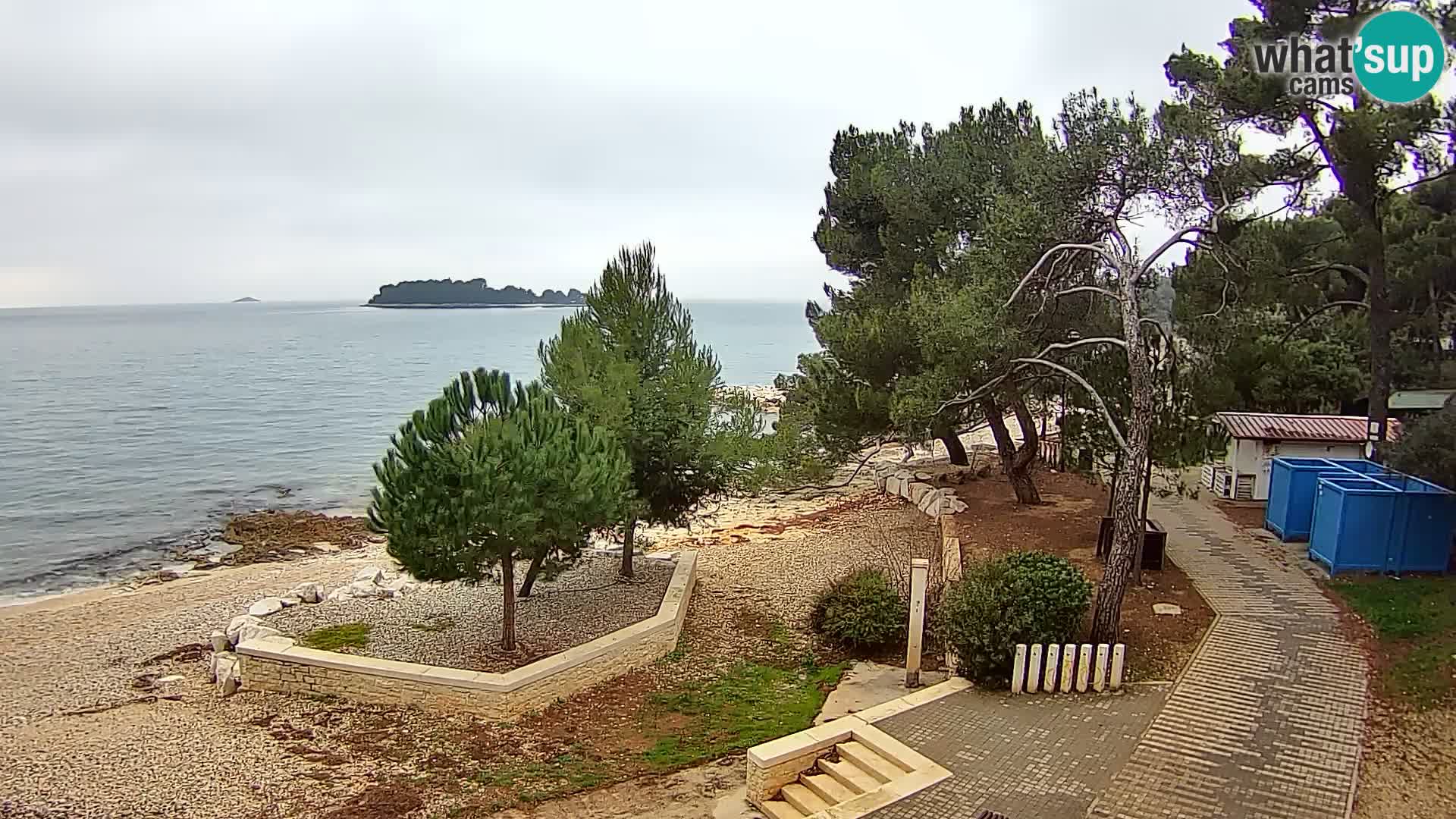 Livecam Borik plage Rovinj – Istrie