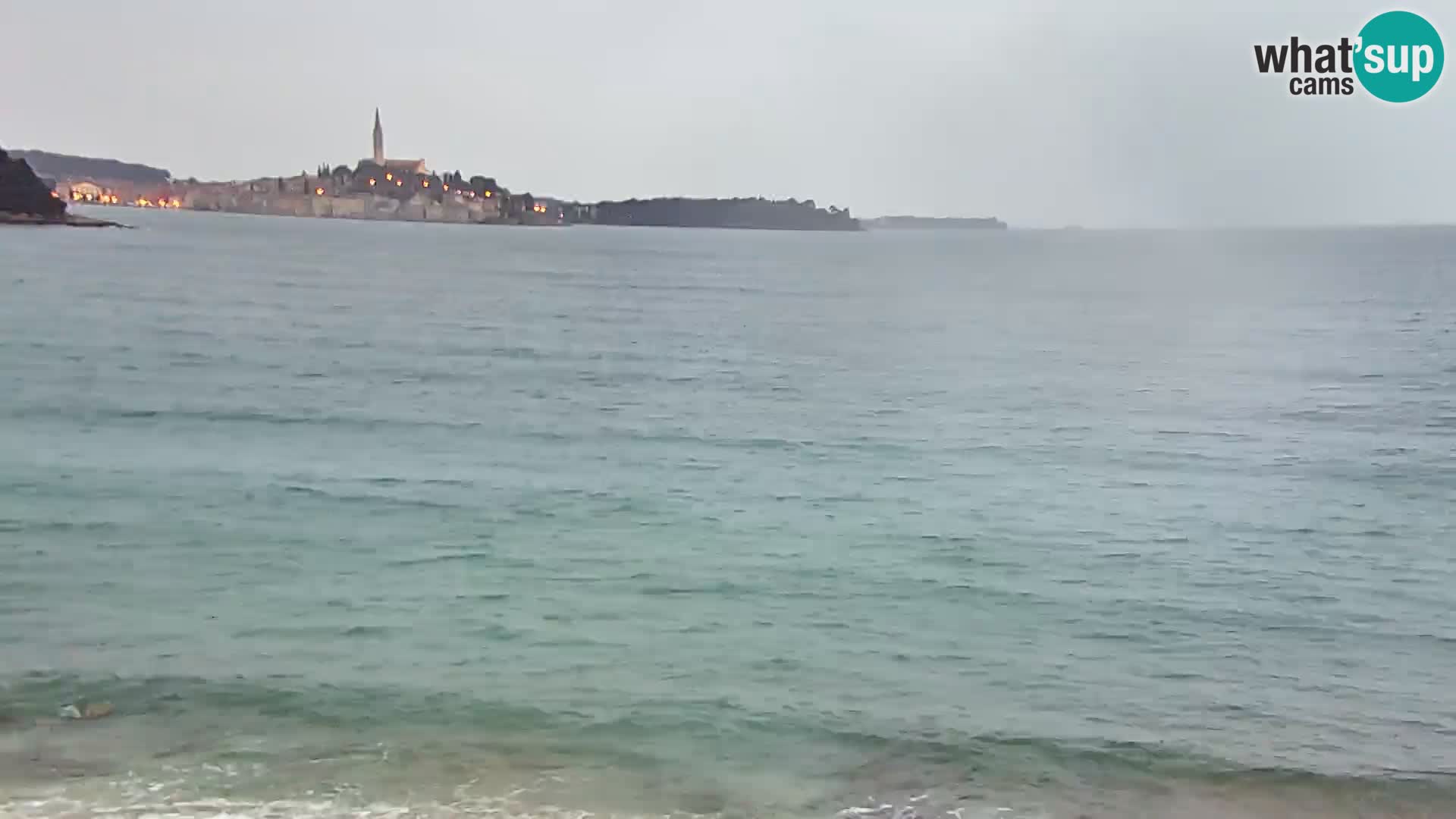 Webcam Spiaggia Borik a Rovigno – Istria