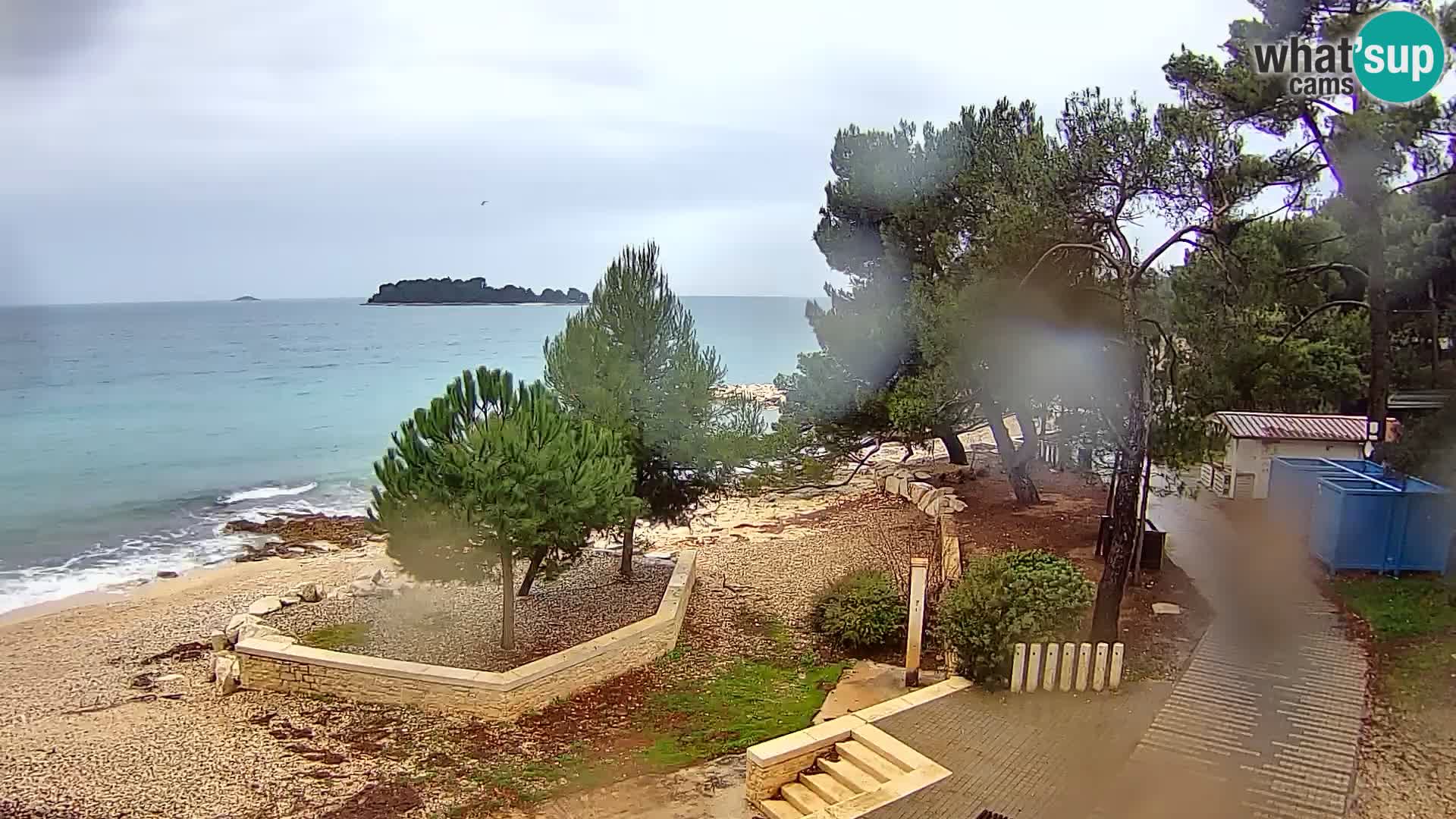 Web kamera Borik plaža Rovinj – Istra