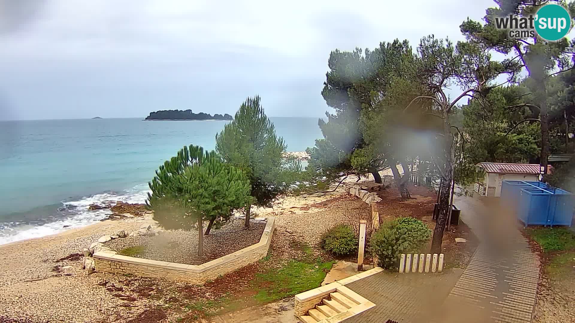 Web kamera Borik plaža Rovinj – Istra