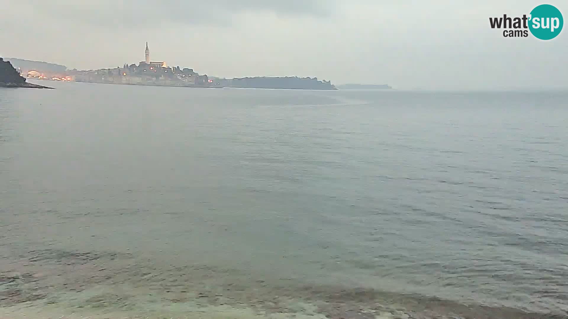 Webcam Spiaggia Borik a Rovigno – Istria