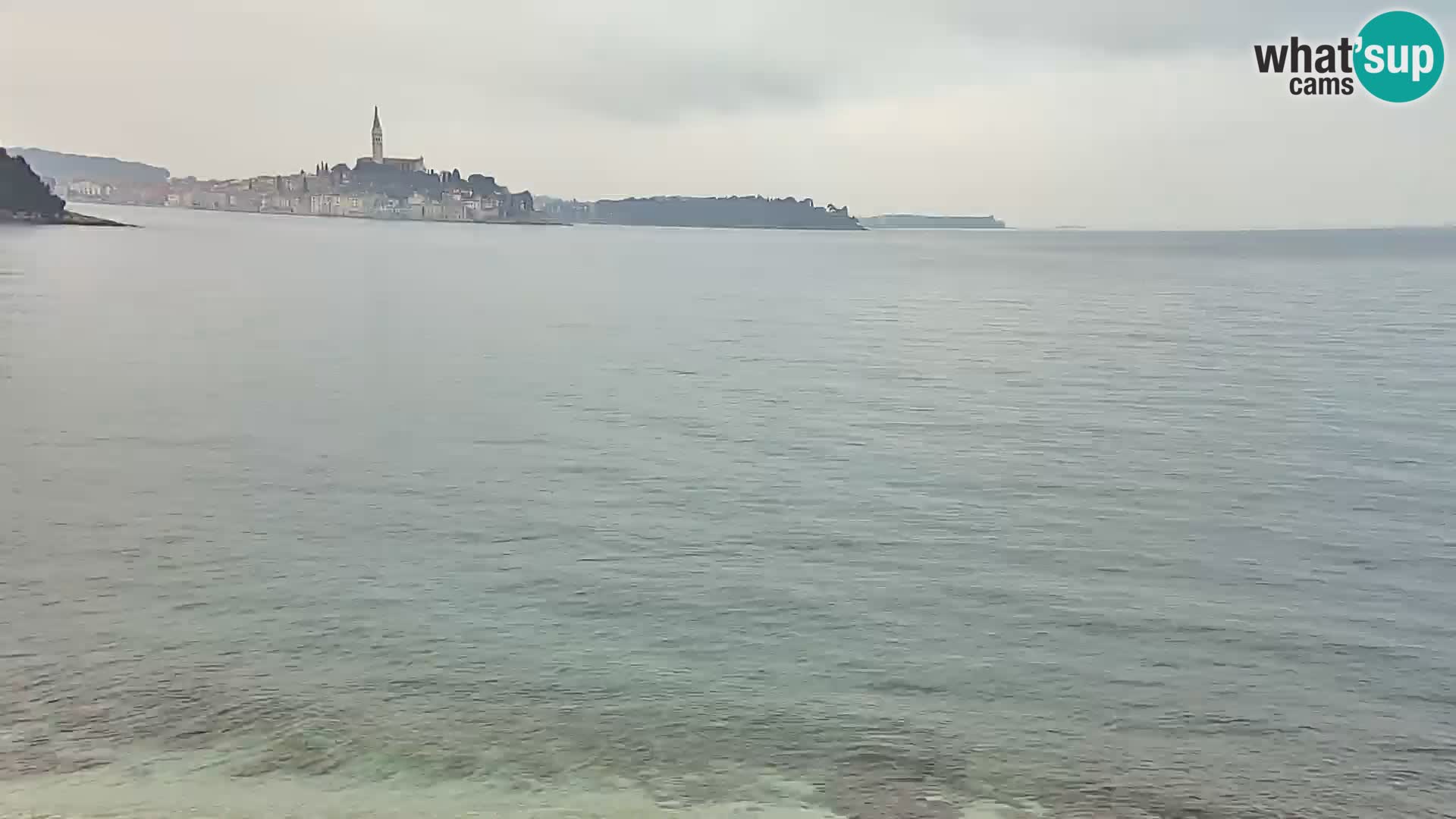 Spletna kamera plaža Borik Rovinj