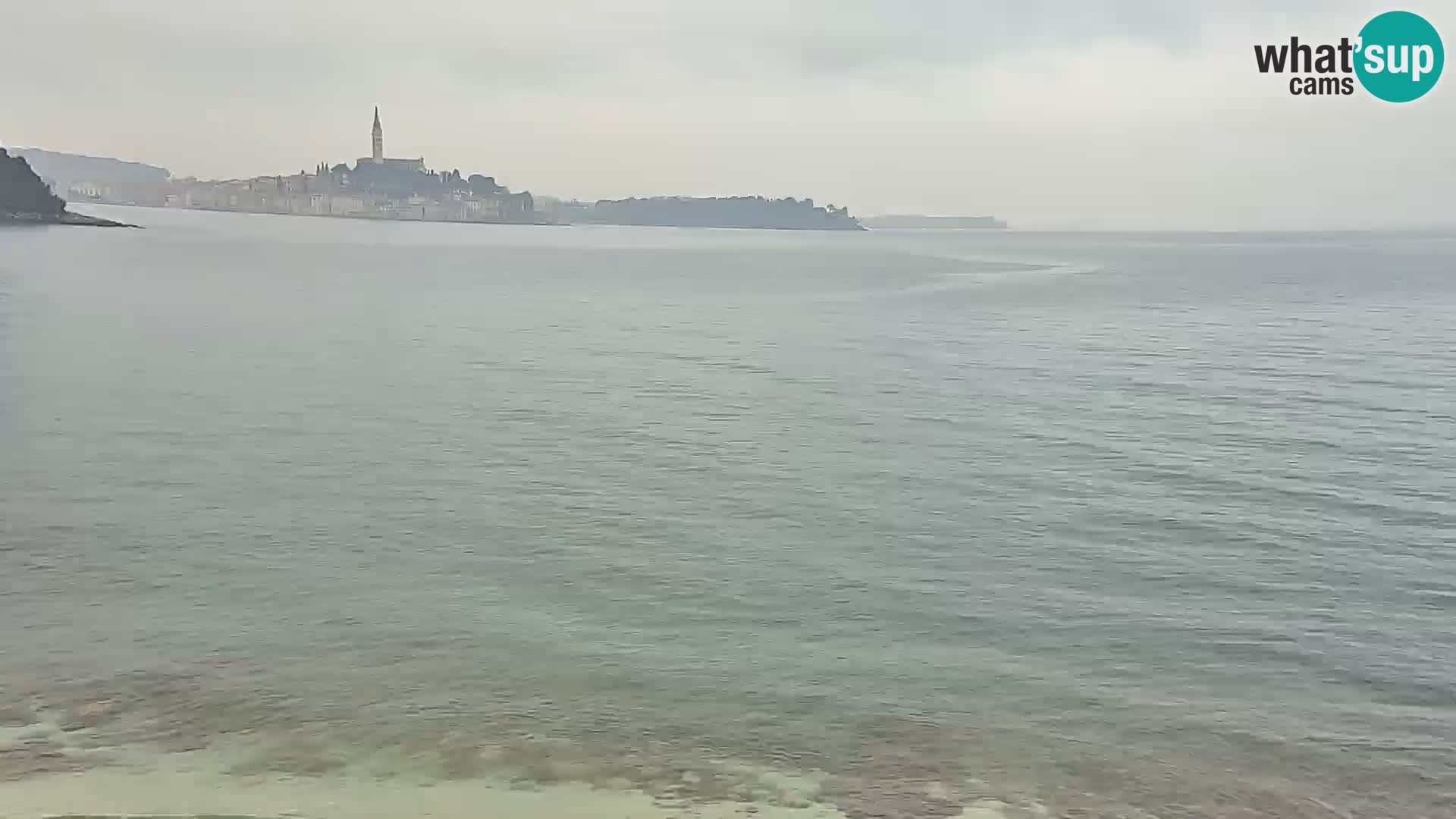 Spletna kamera plaža Borik Rovinj