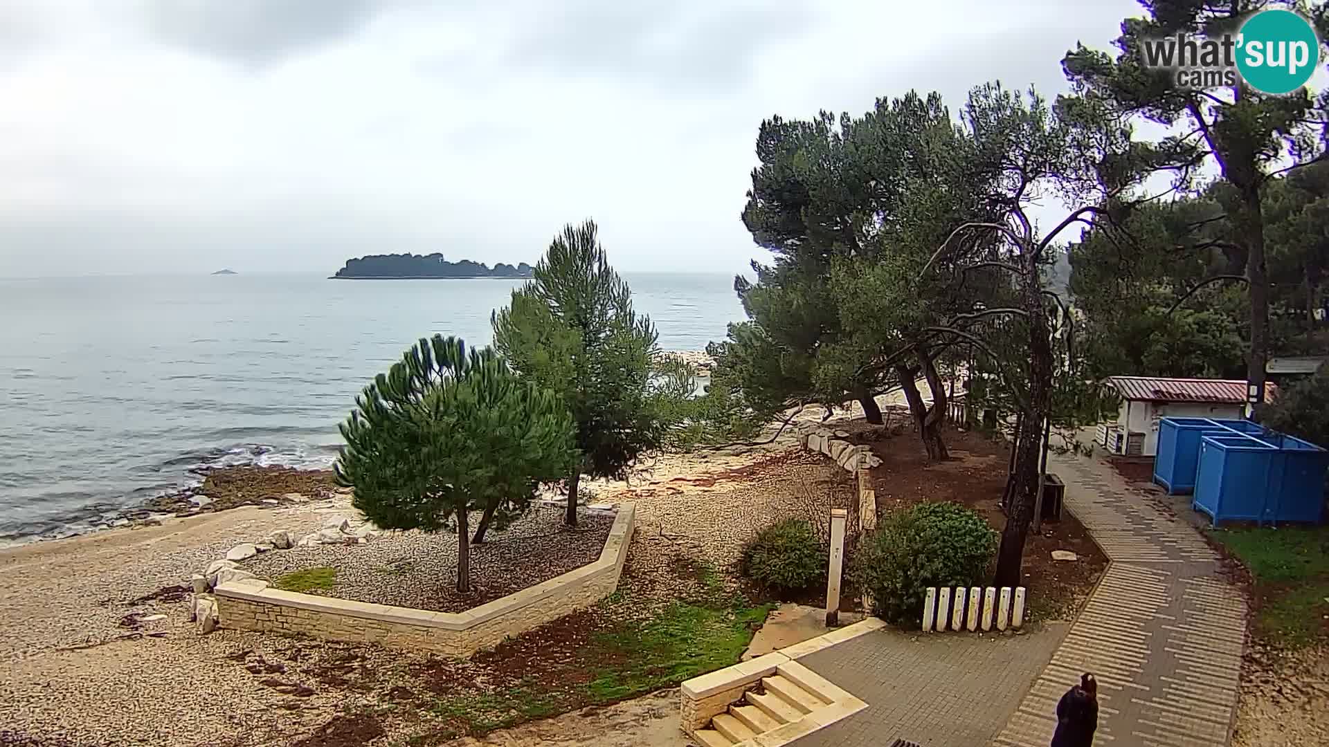 Camera en vivo Borik playa Rovinj – Istria