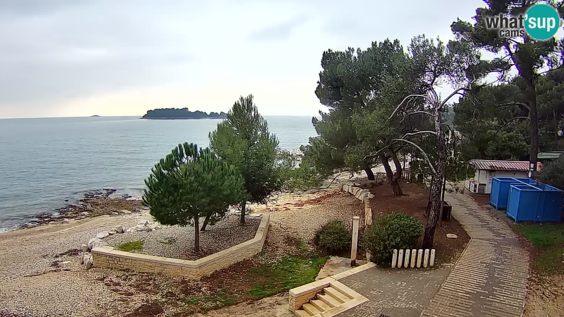 Web kamera Borik plaža Rovinj – Istra