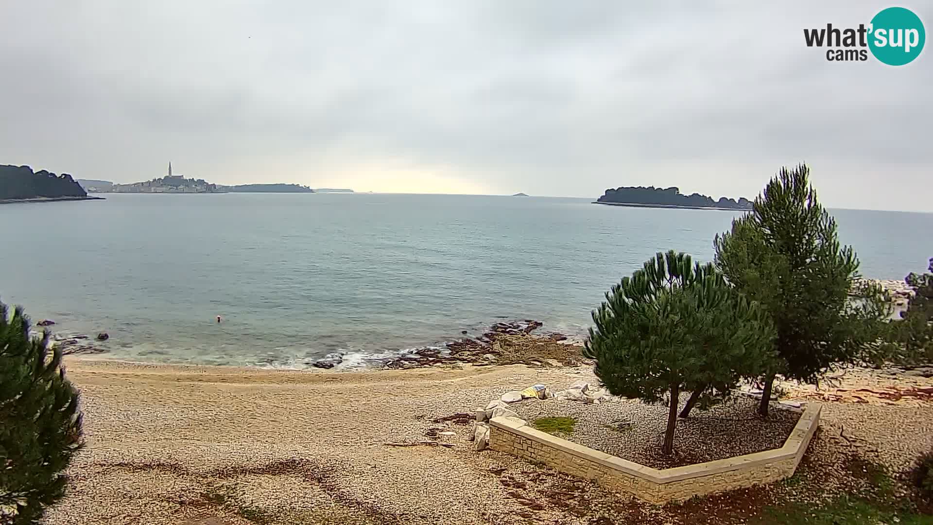 Livecam Borik plage Rovinj – Istrie