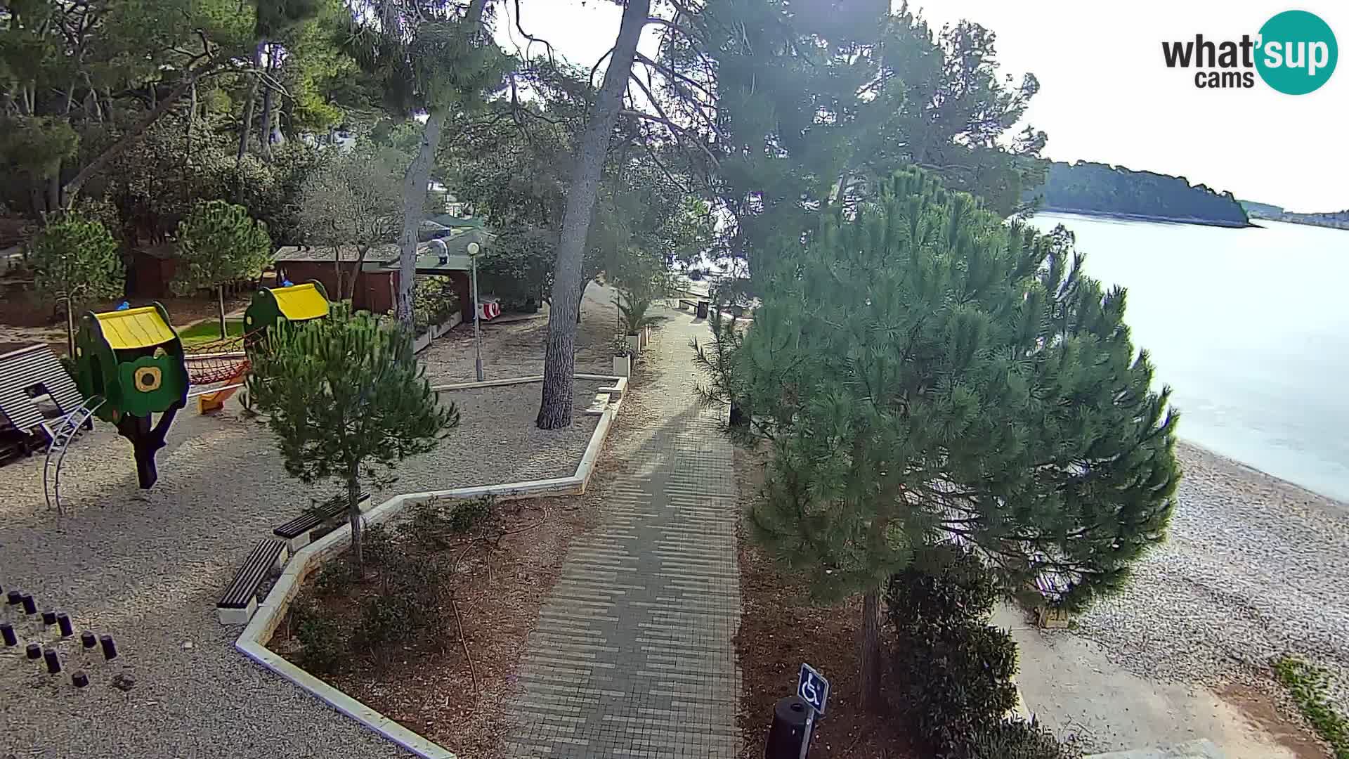 Camera en vivo Borik playa Rovinj – Istria