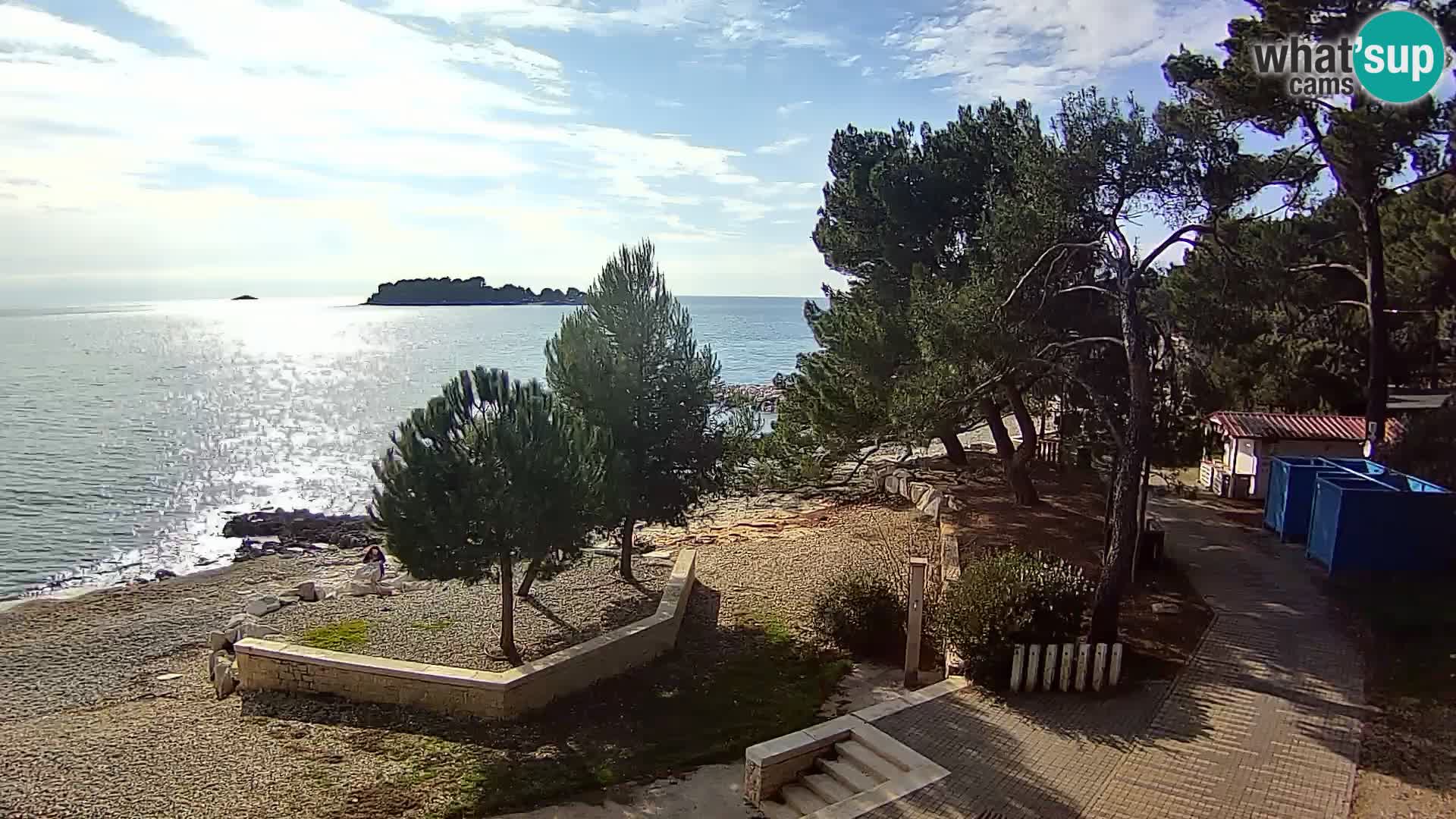 Livecam Borik plage Rovinj – Istrie