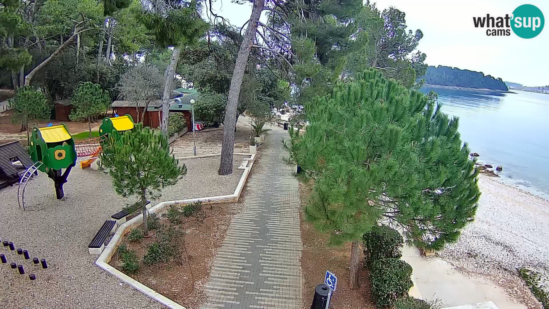 Camera en vivo Borik playa Rovinj – Istria