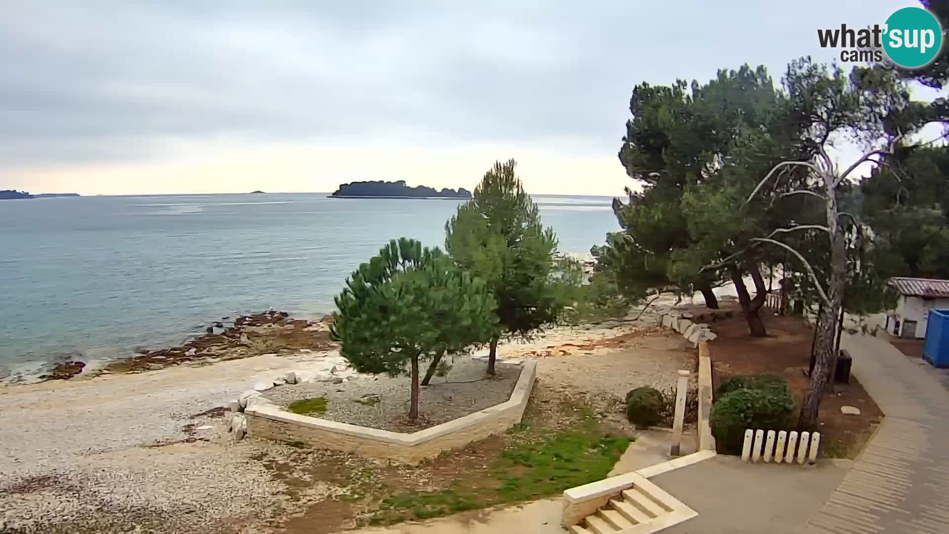 Web kamera Borik plaža Rovinj – Istra