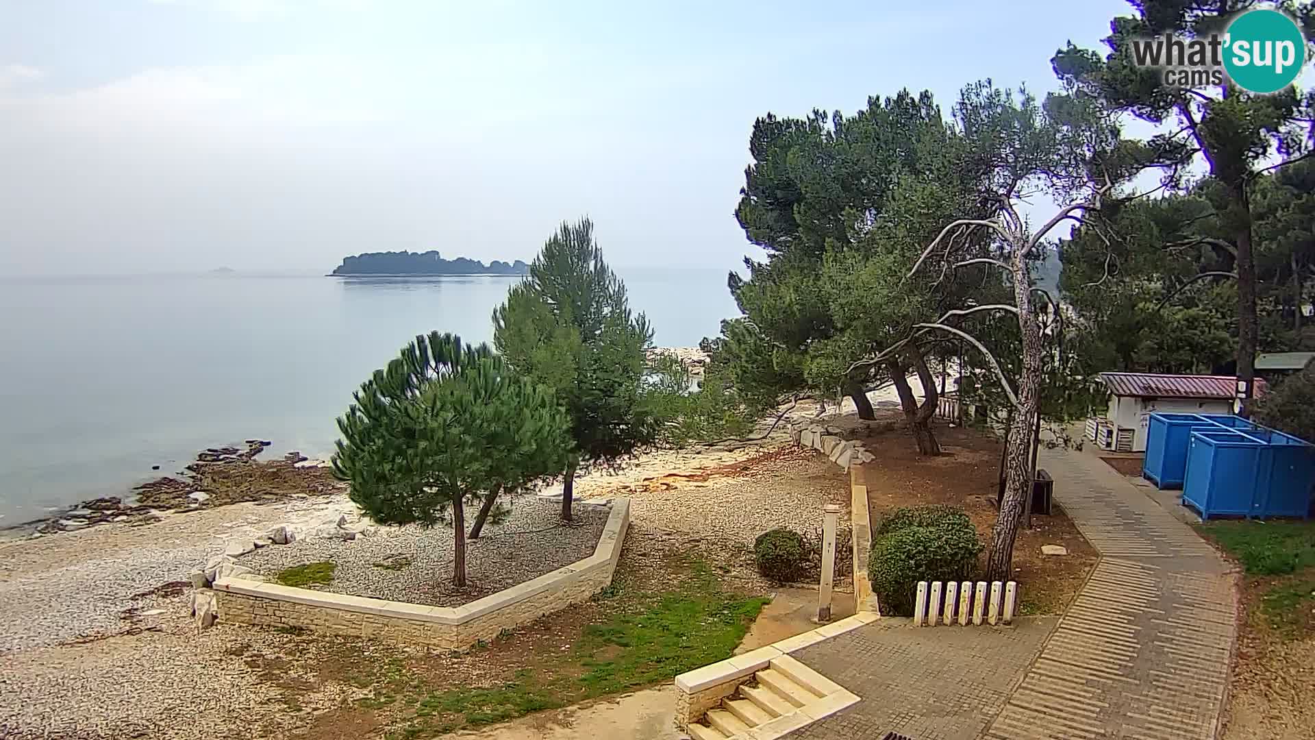 Livecam Borik plage Rovinj – Istrie