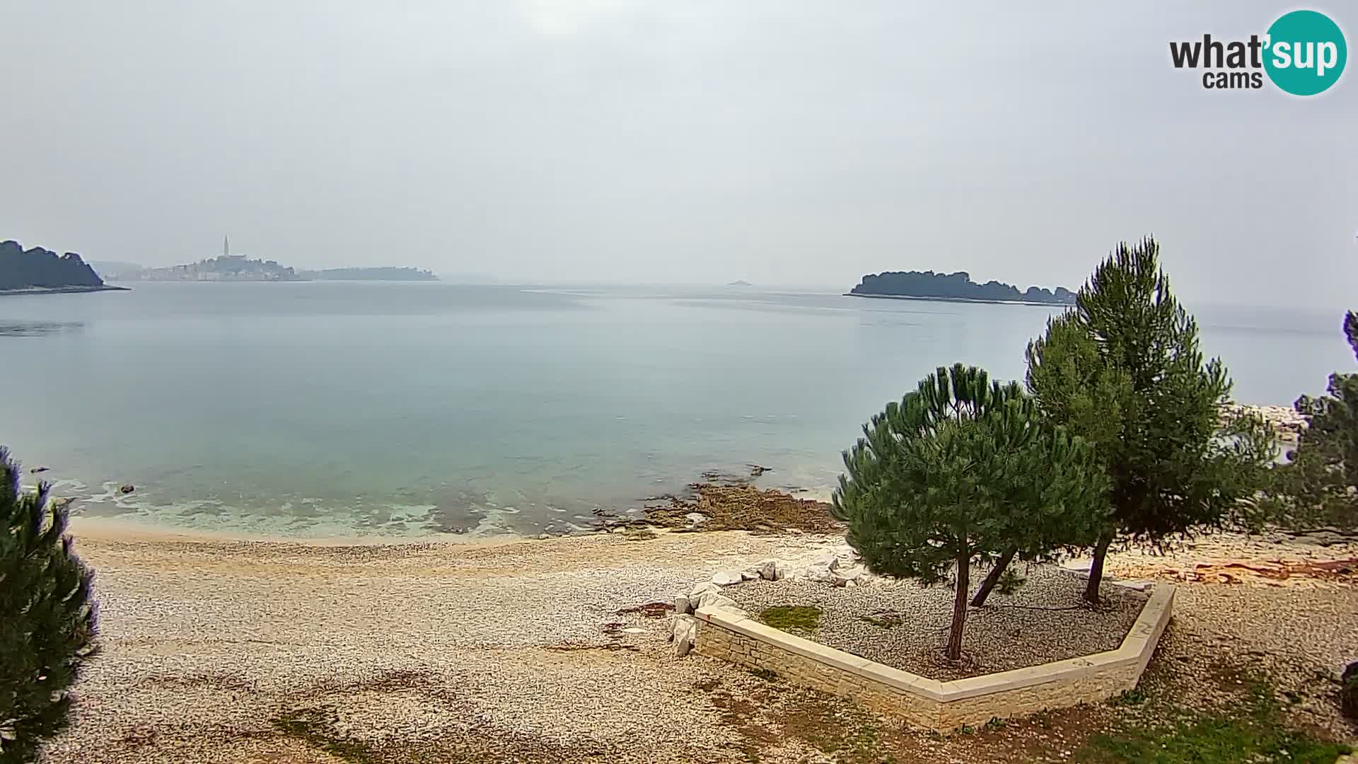 Spletna kamera plaža Borik Rovinj