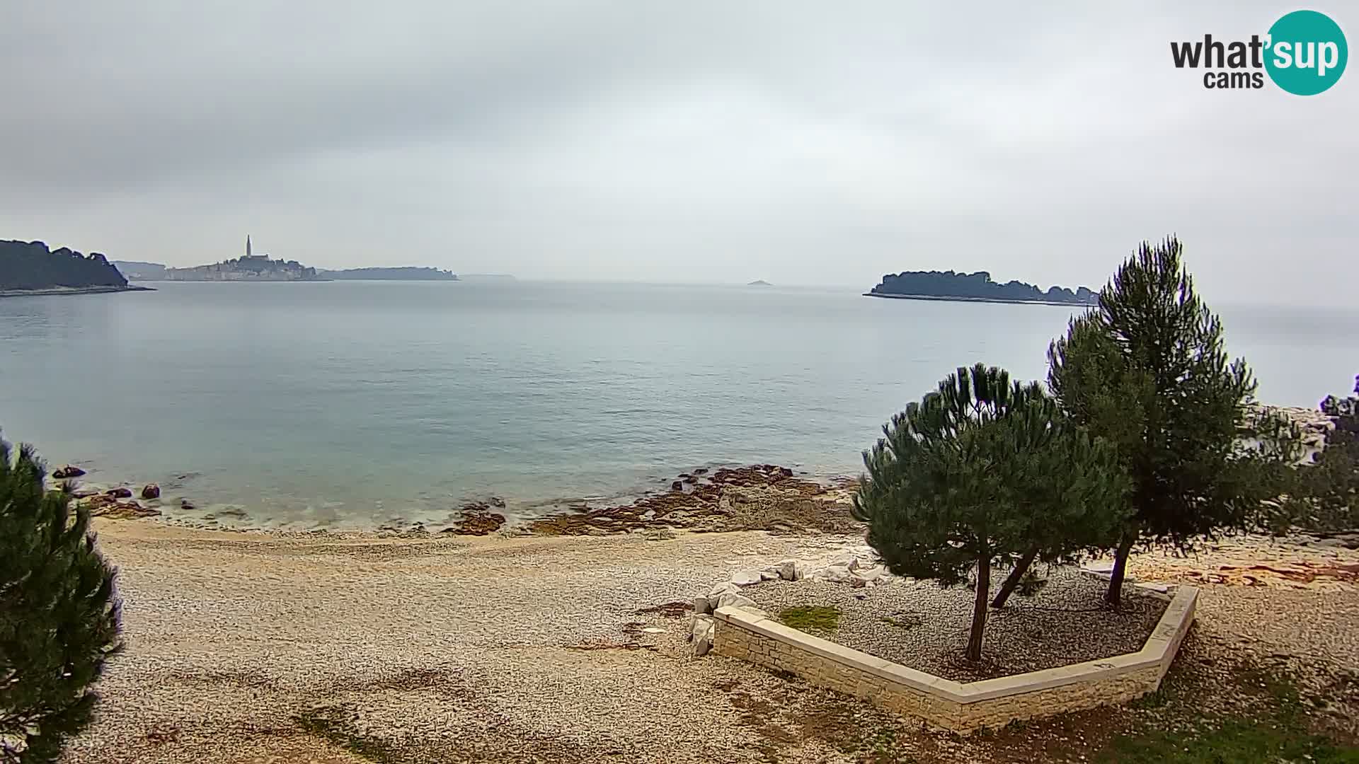 Camera en vivo Borik playa Rovinj – Istria