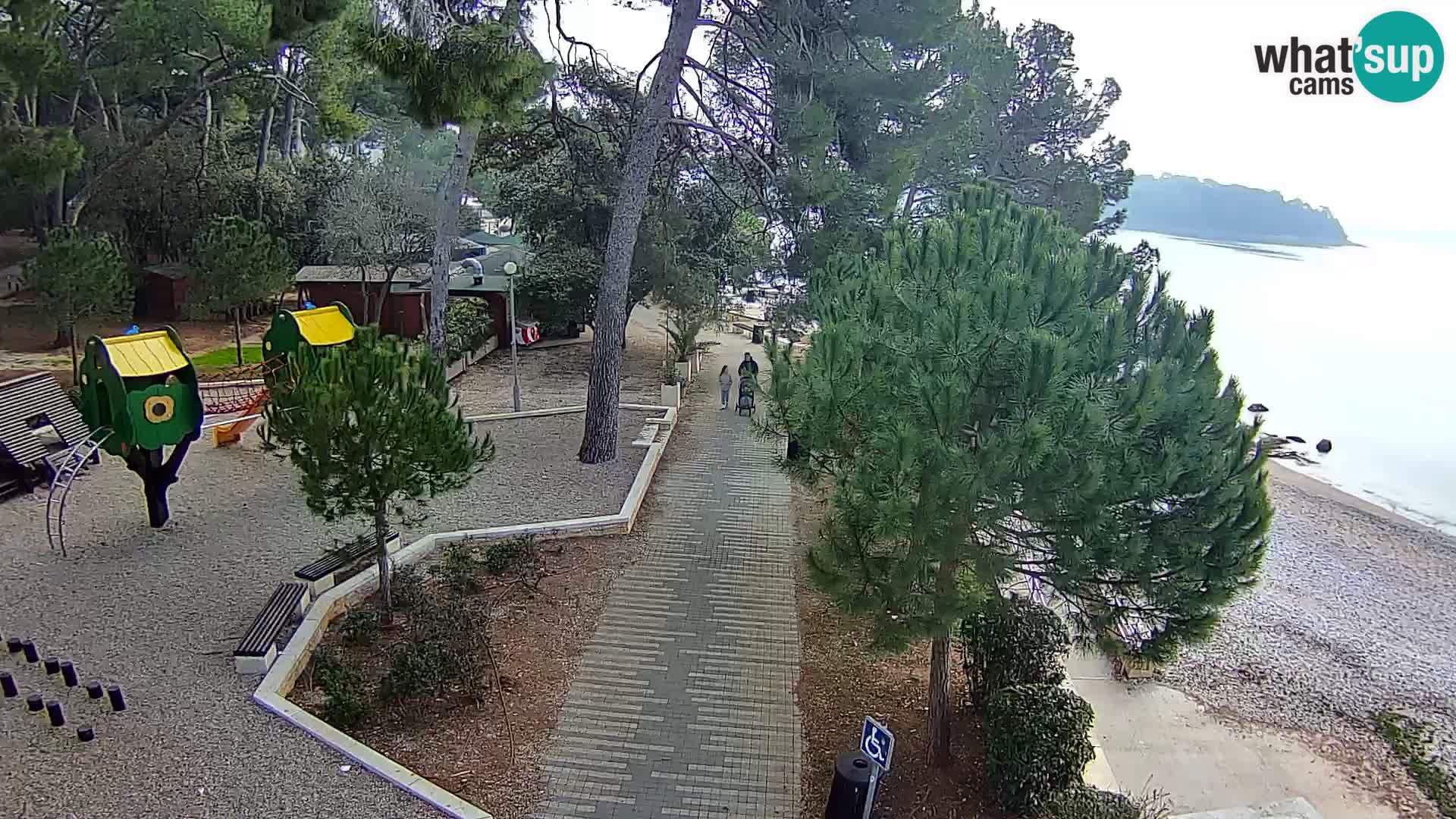 Livecam Borik plage Rovinj – Istrie