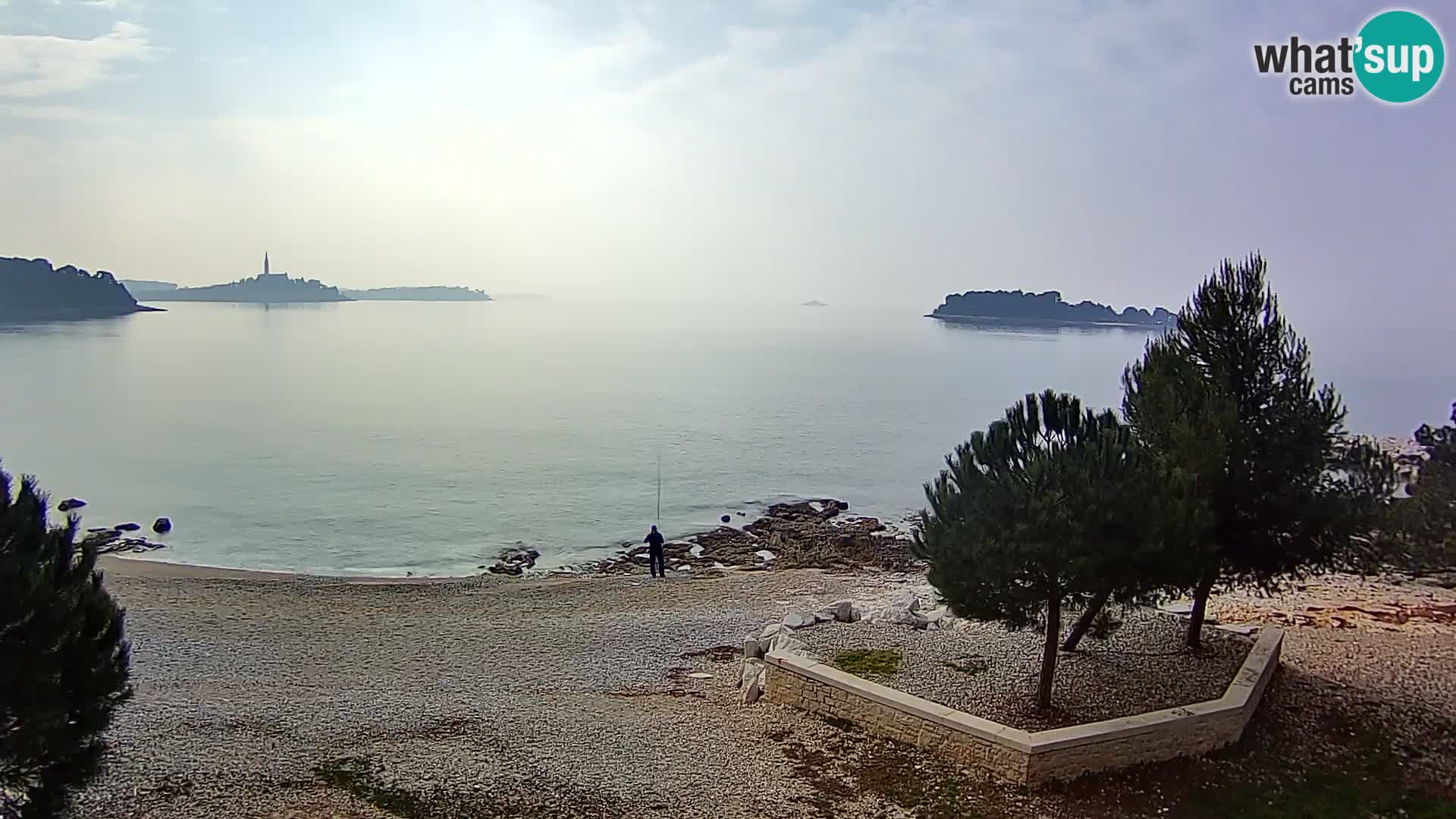 Camera en vivo Borik playa Rovinj – Istria