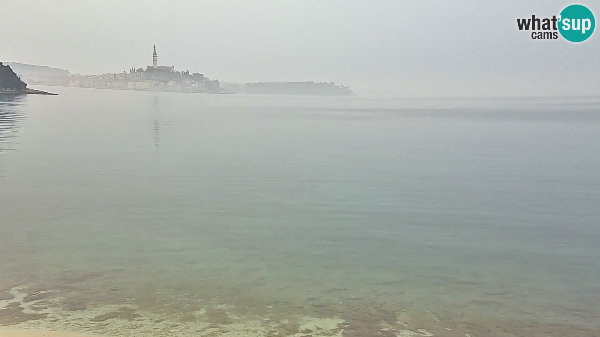 Spletna kamera plaža Borik Rovinj